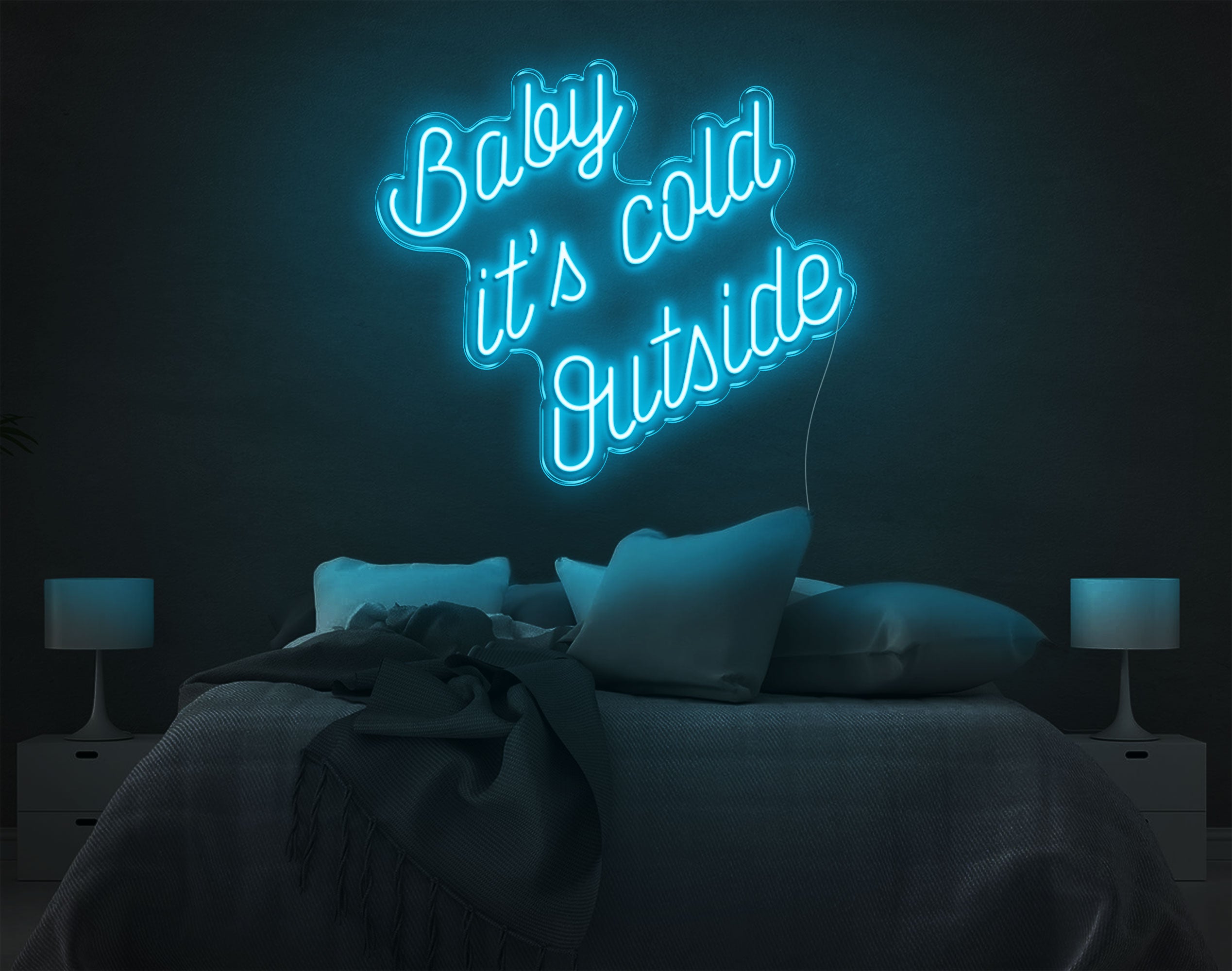 Baby Its Cold Outside LED Neon Sign