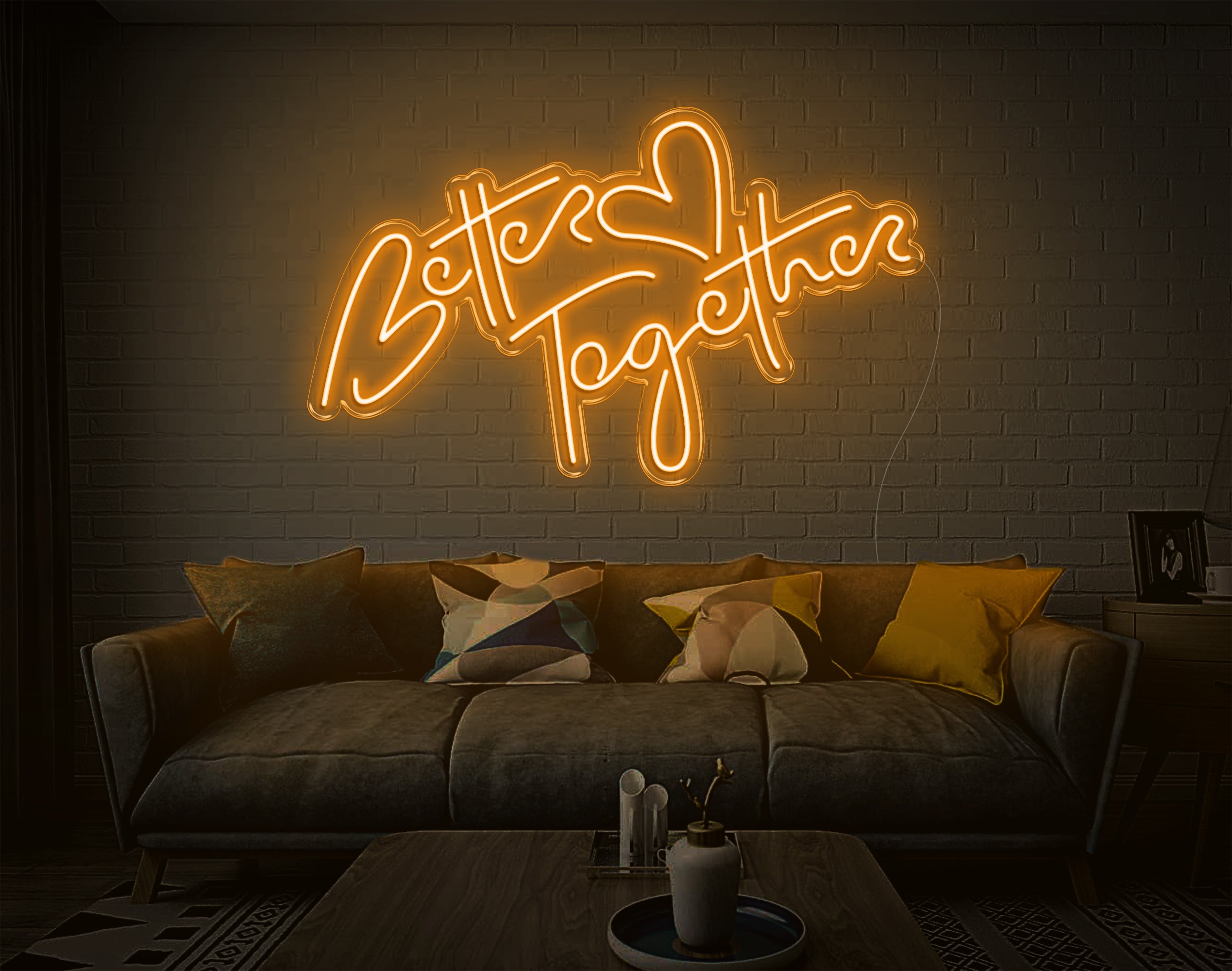 Better Together LED Neon Sign