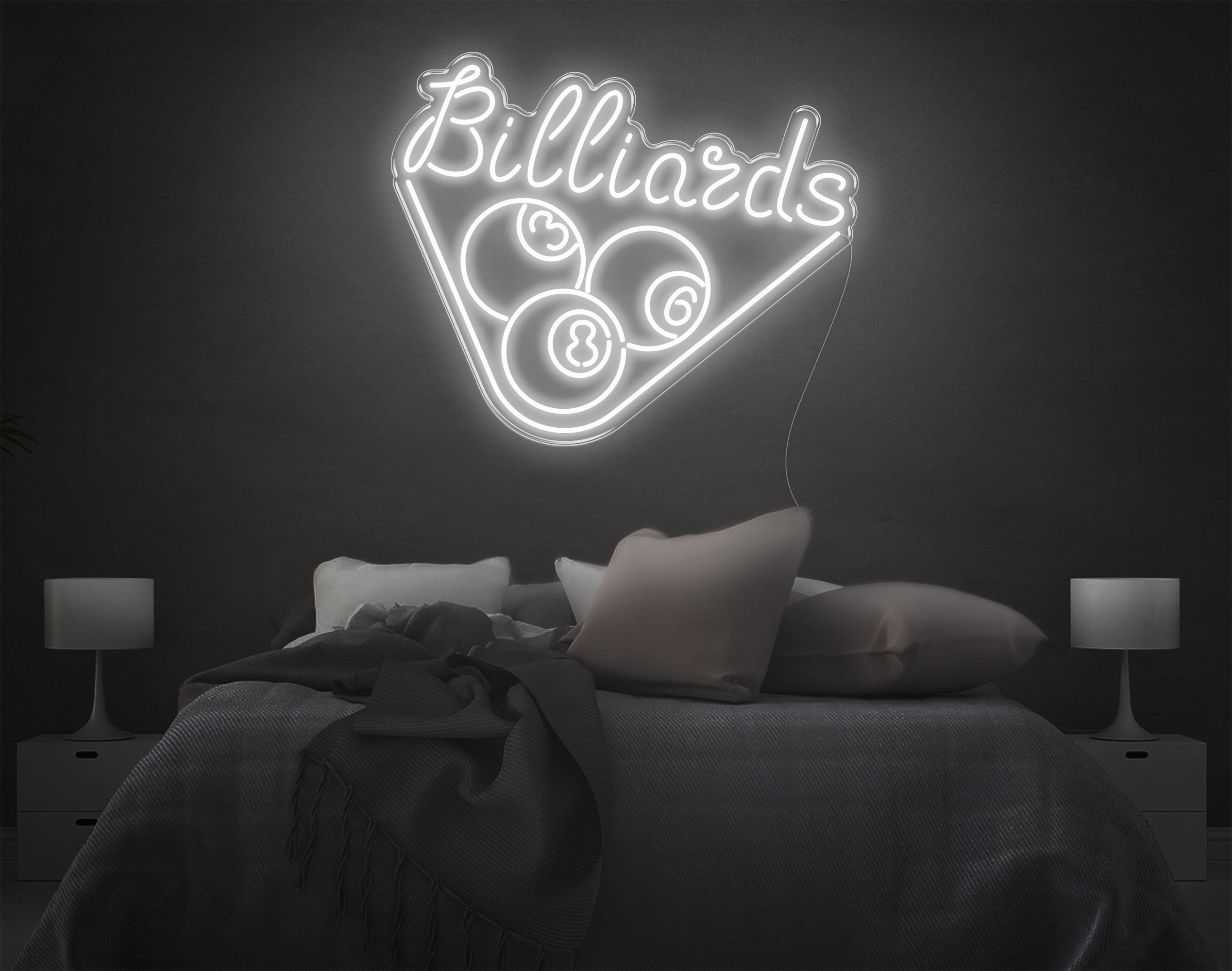 Billiards LED Neon Sign