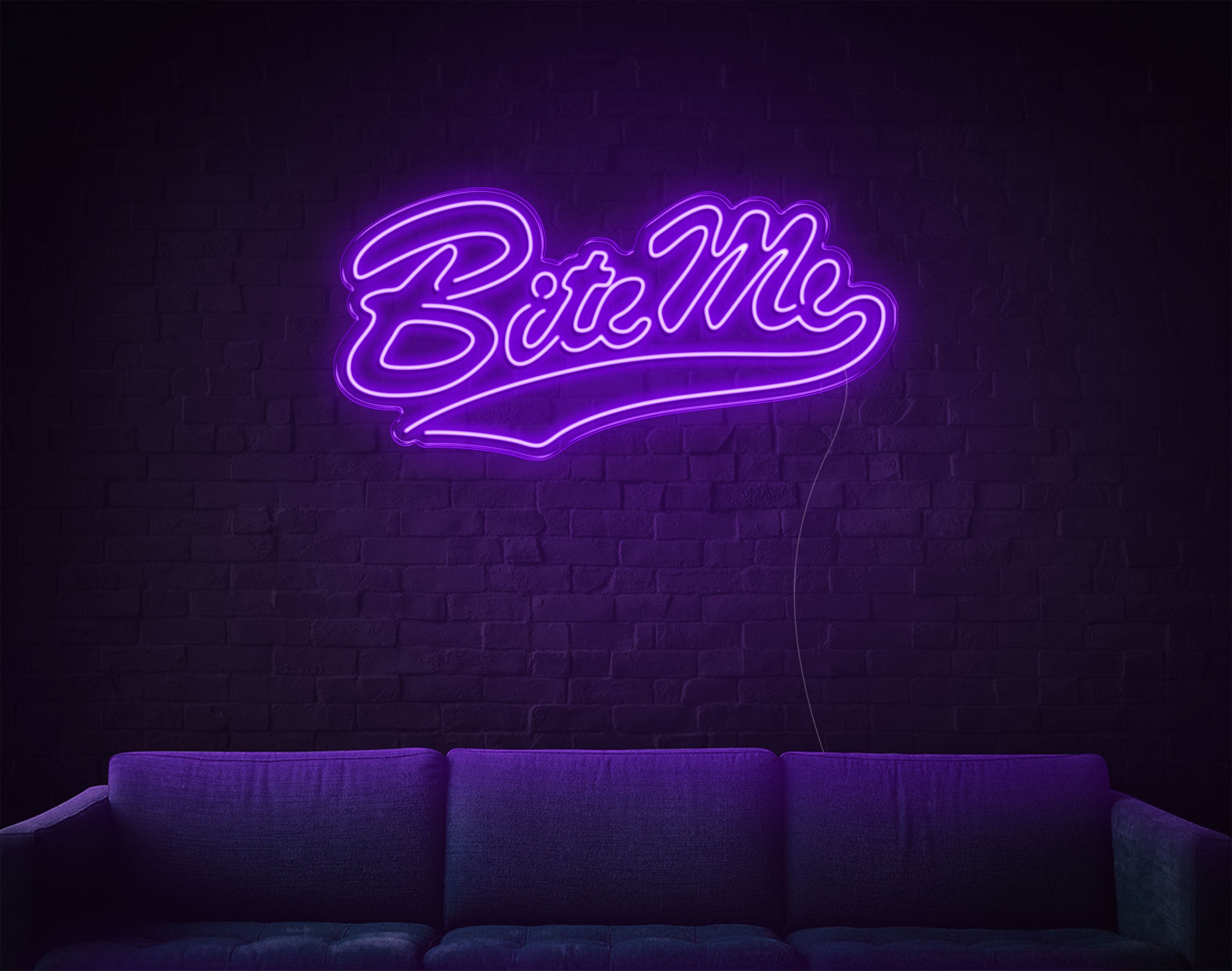 Bite Me LED Neon Sign