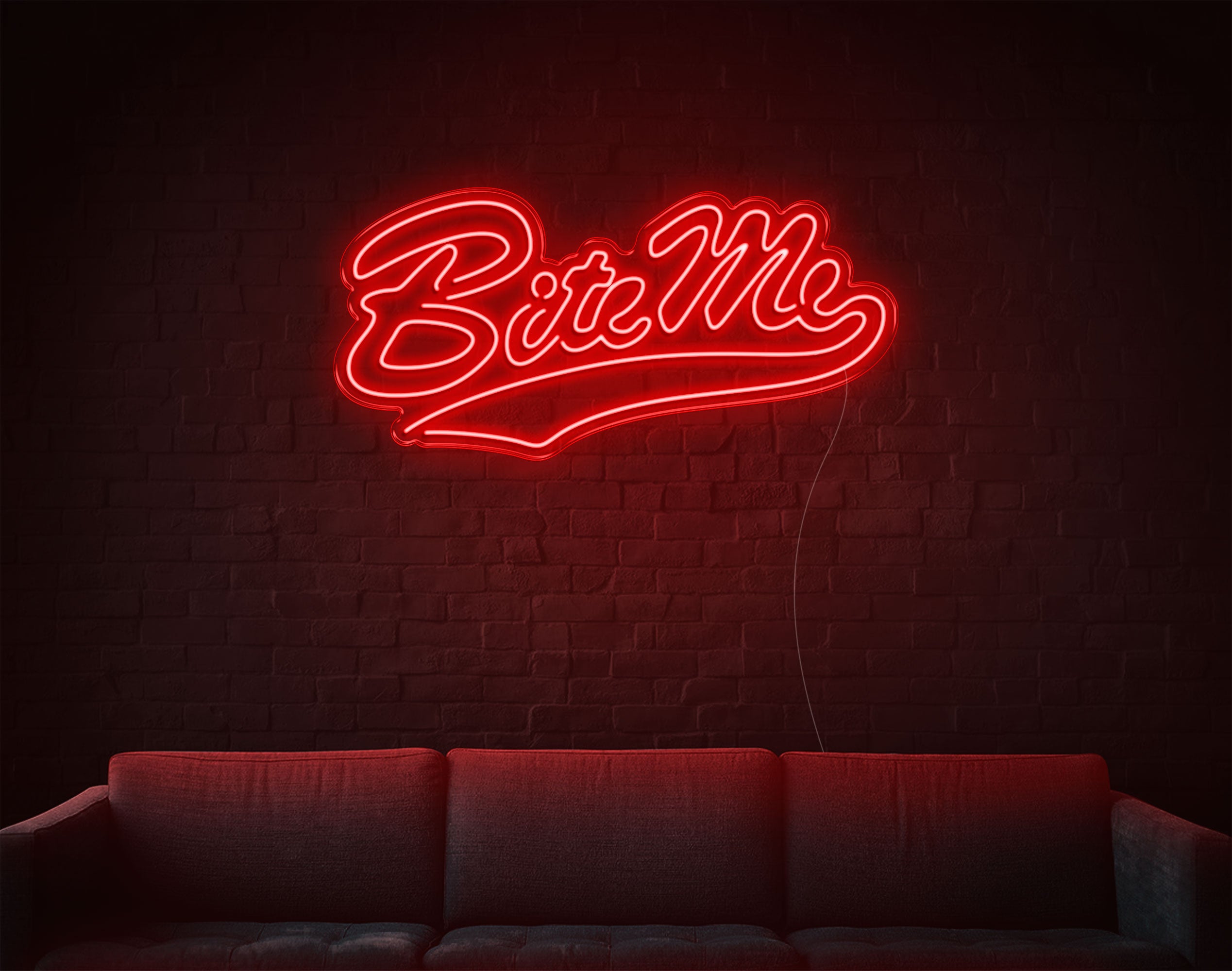 Bite Me LED Neon Sign