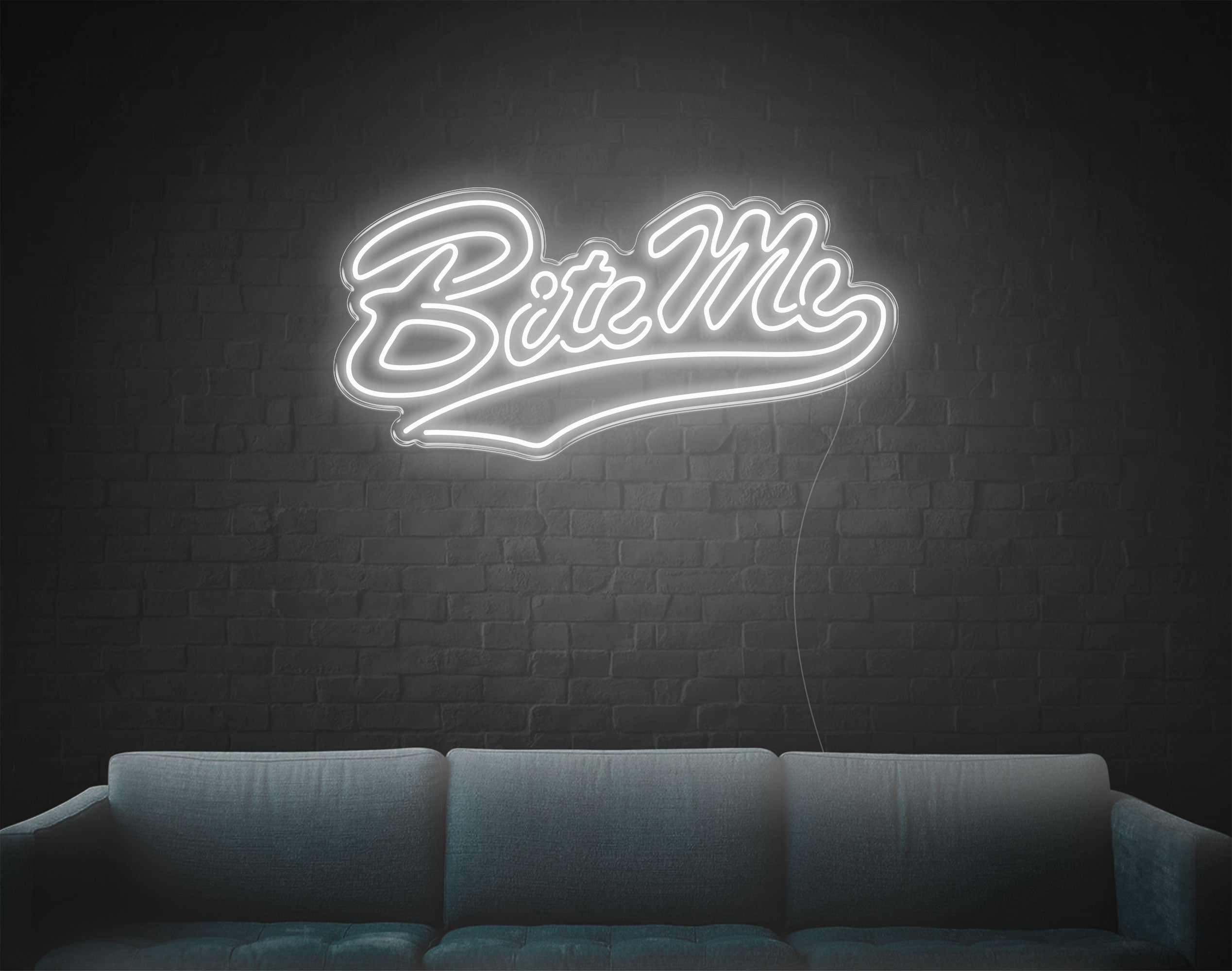 Bite Me LED Neon Sign