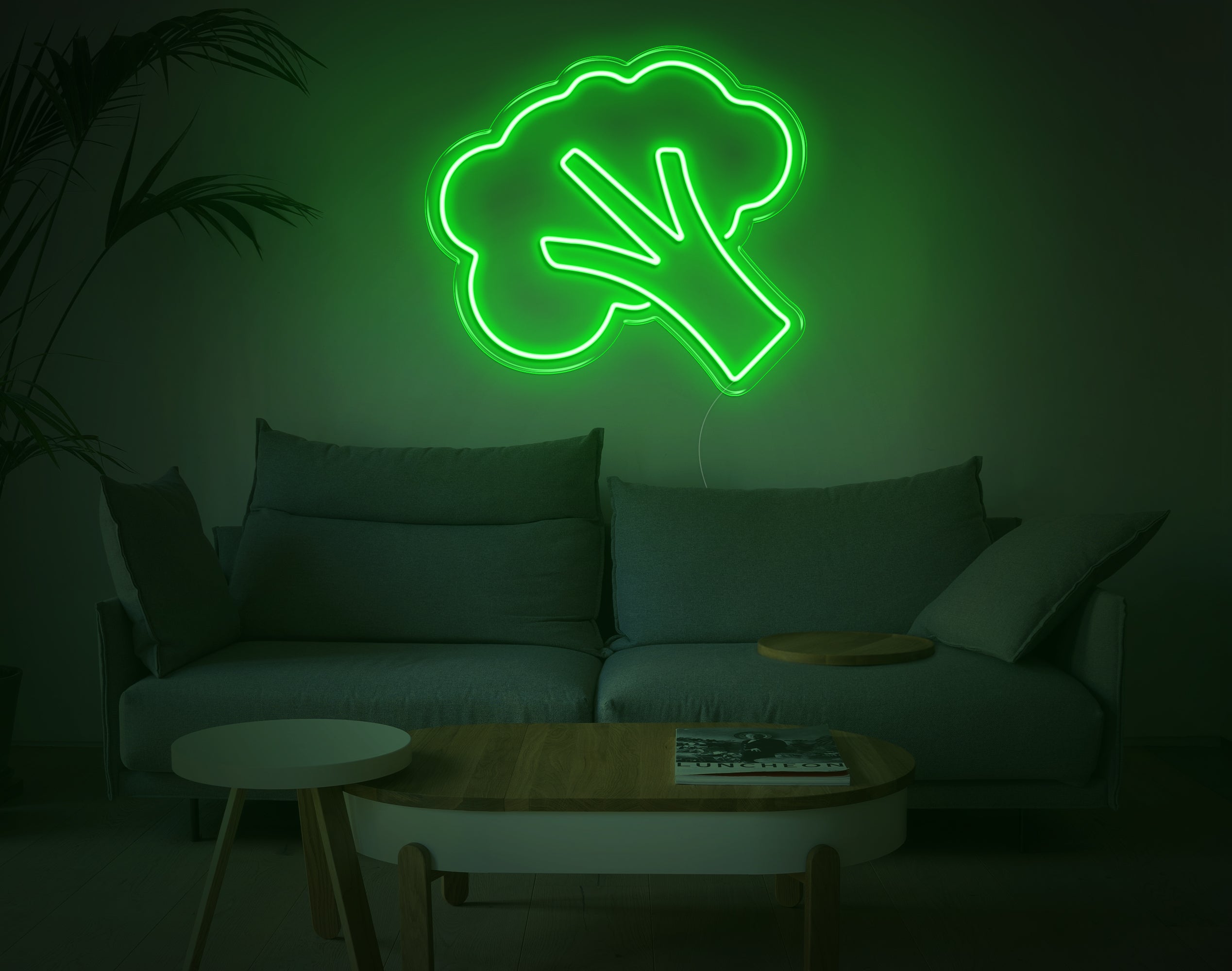 Broccoli LED Neon Sign