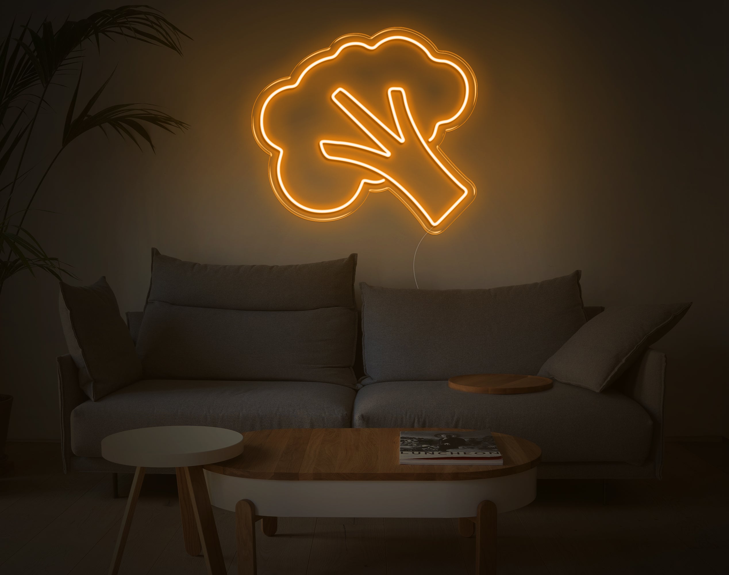 Broccoli LED Neon Sign