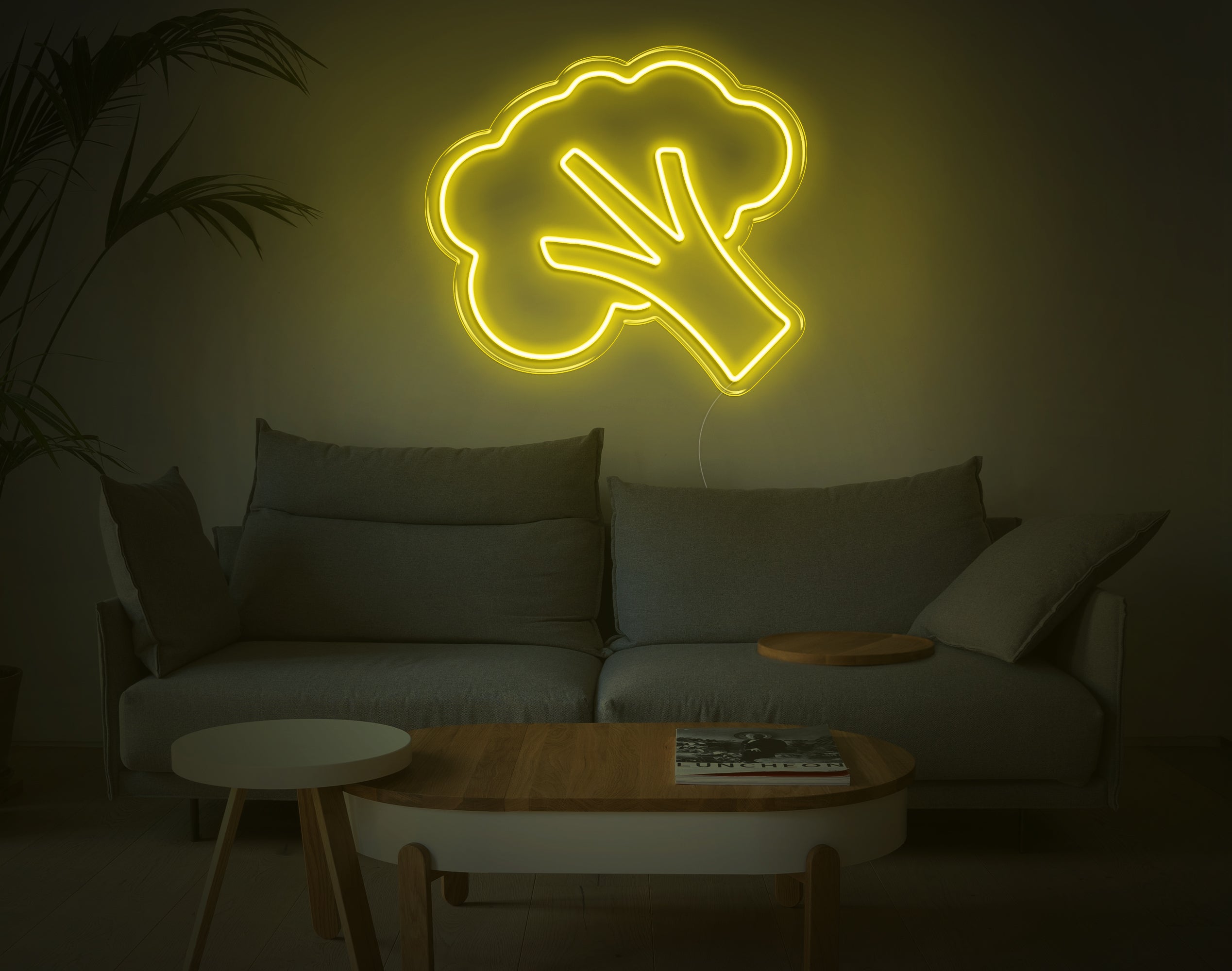 Broccoli LED Neon Sign