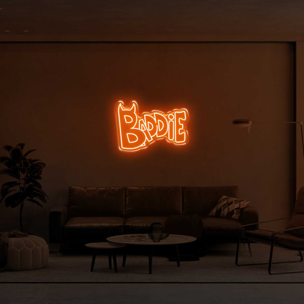 Baddie Devil LED Neon Sign!