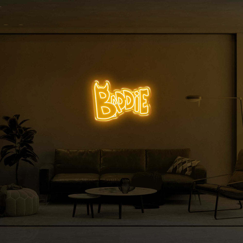 Baddie Devil LED Neon Sign!