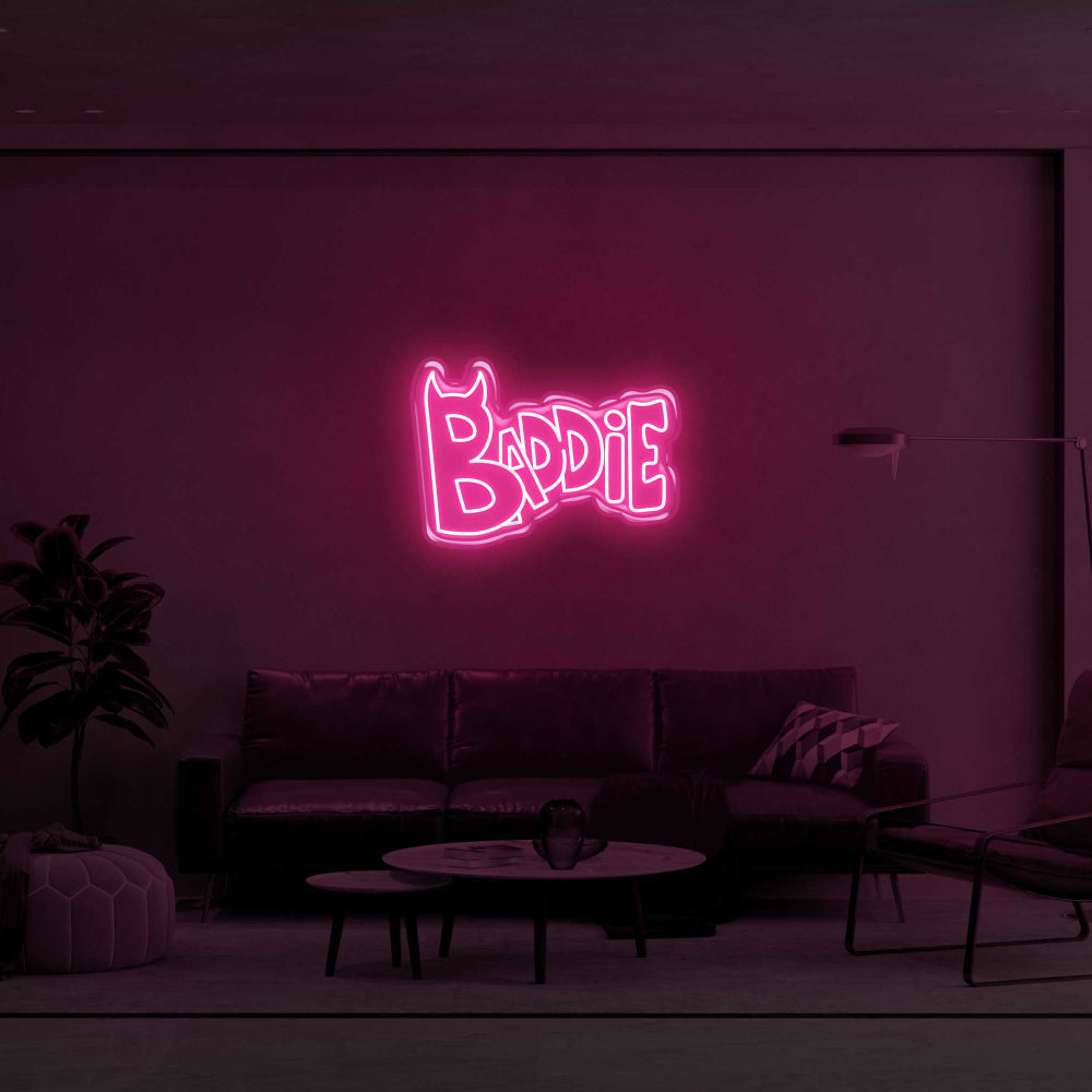 Baddie Devil LED Neon Sign!