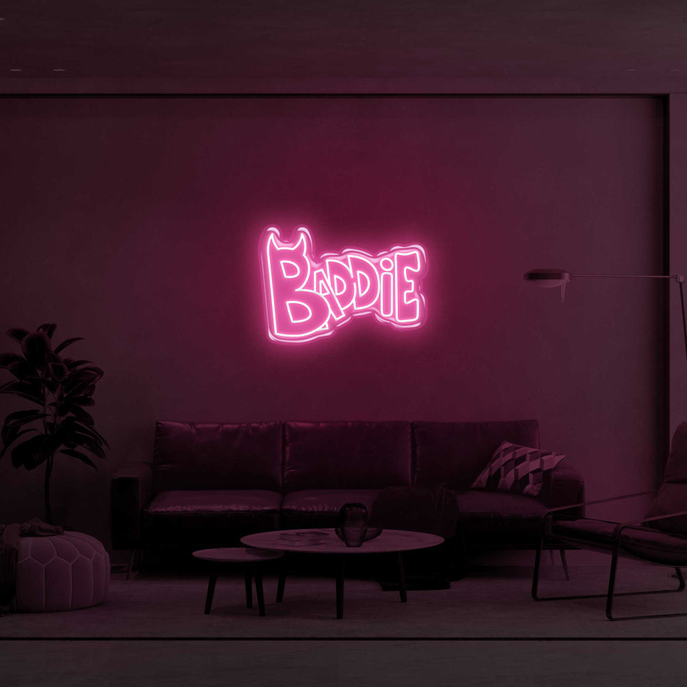 Baddie Devil LED Neon Sign!