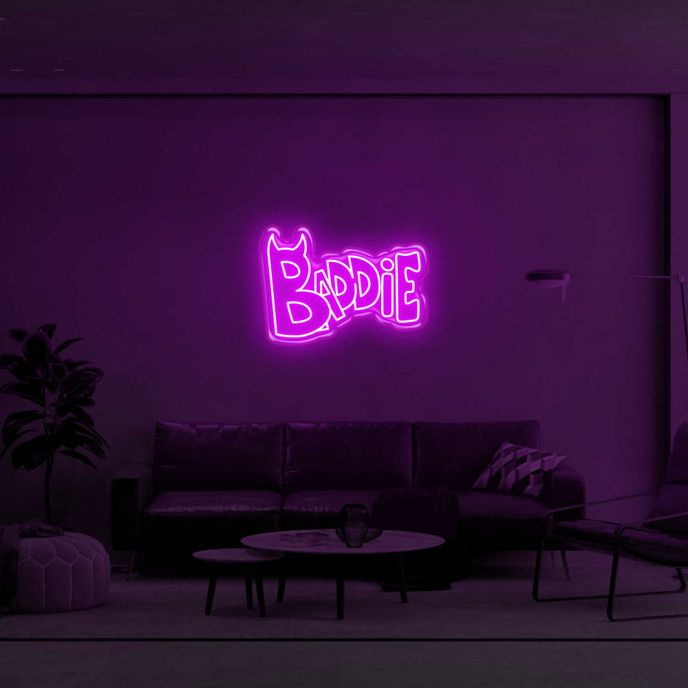 Baddie Devil LED Neon Sign!