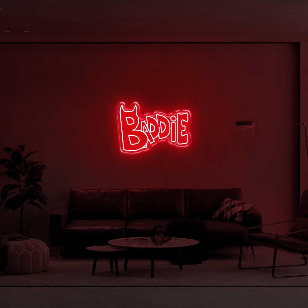 Baddie Devil LED Neon Sign!