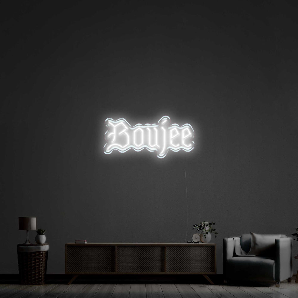 Boujee LED Neon Sign