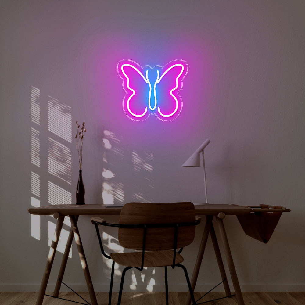 Butterfly LED Neon Sign