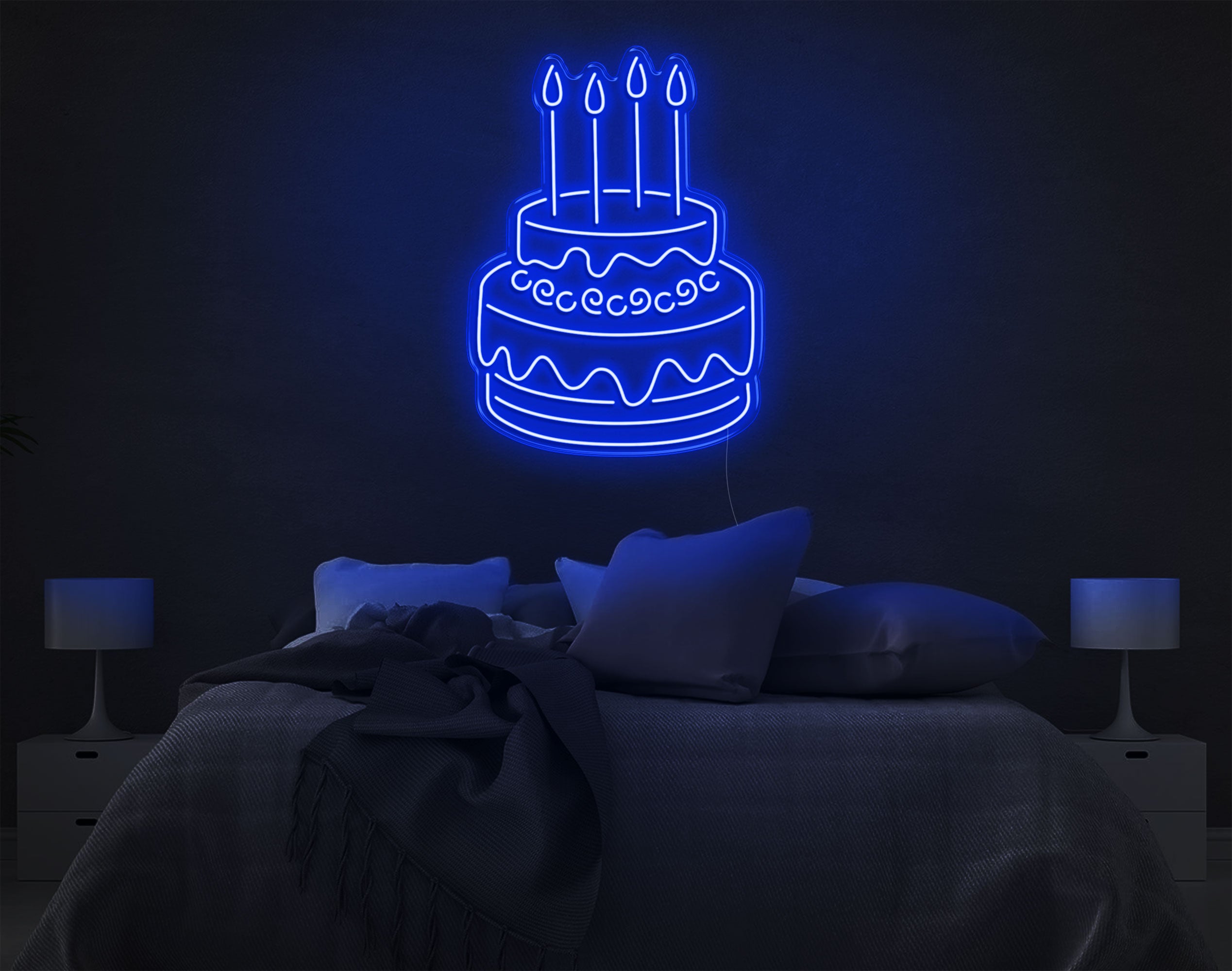 Cake LED Neon Sign