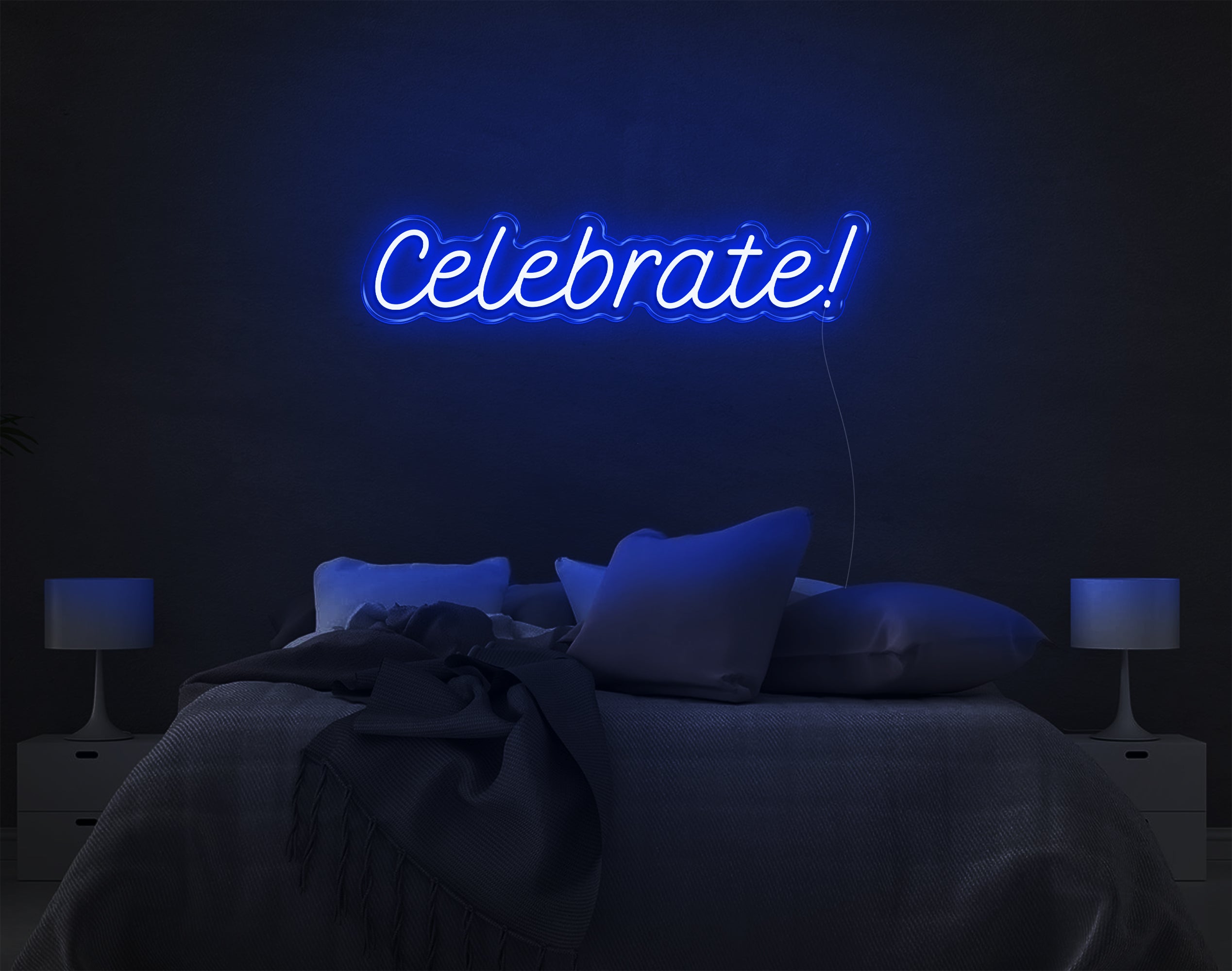 Celebrate LED Neon Sign