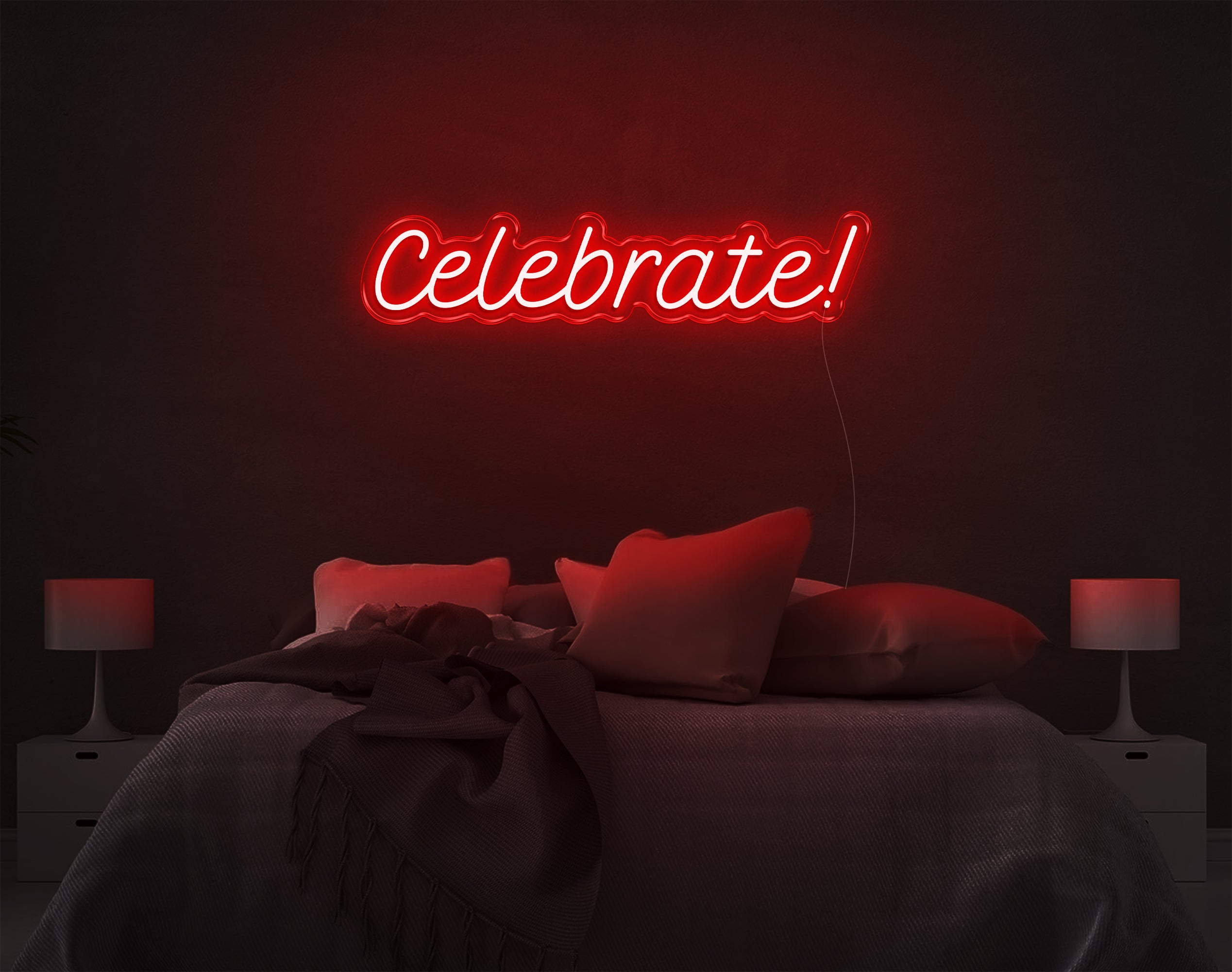 Celebrate LED Neon Sign