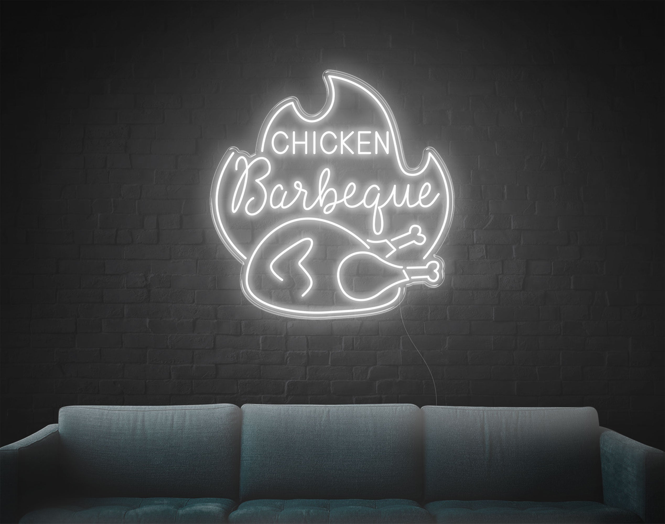 Chicken Bbq LED Neon Sign