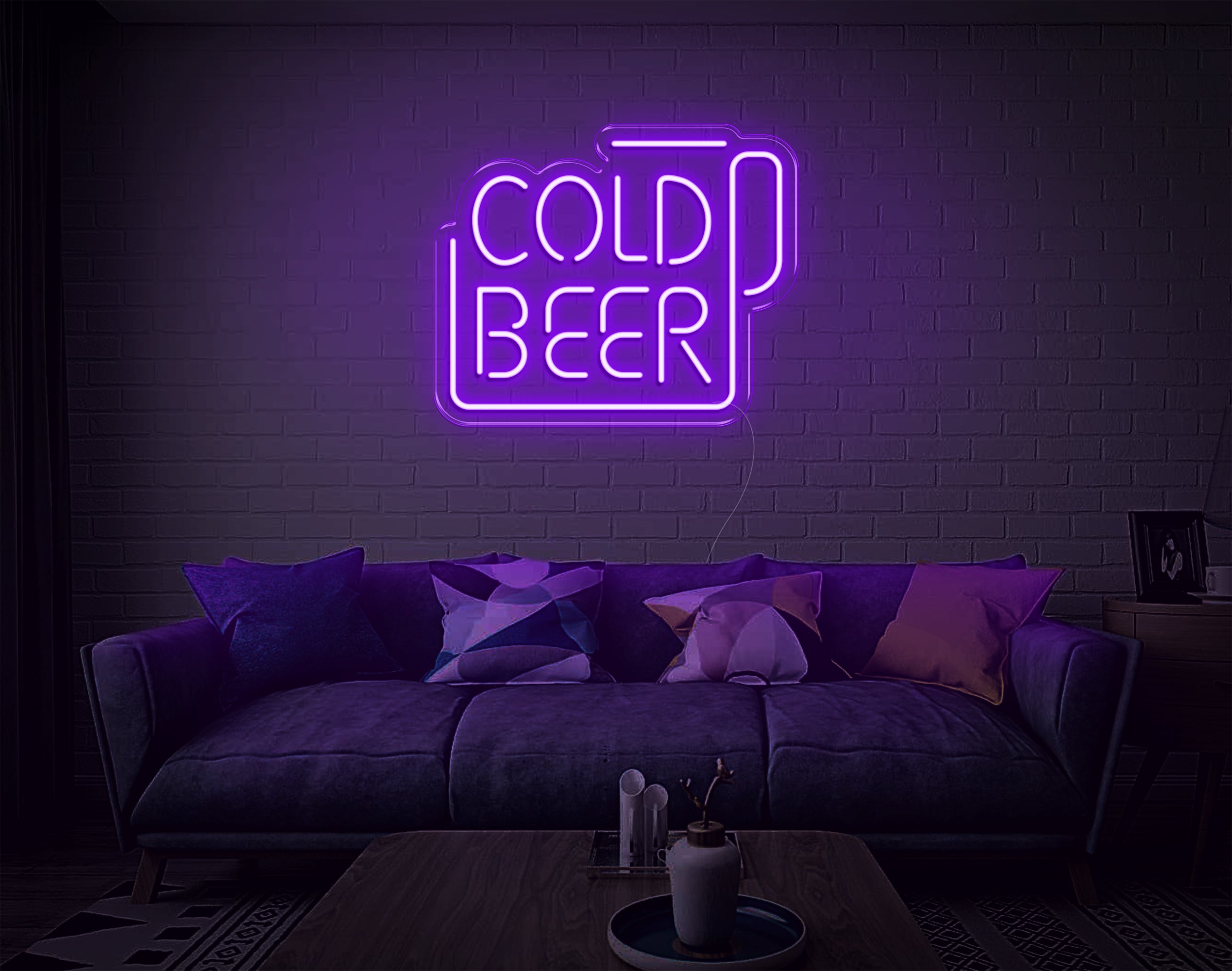 Cold Beer LED Neon Sign