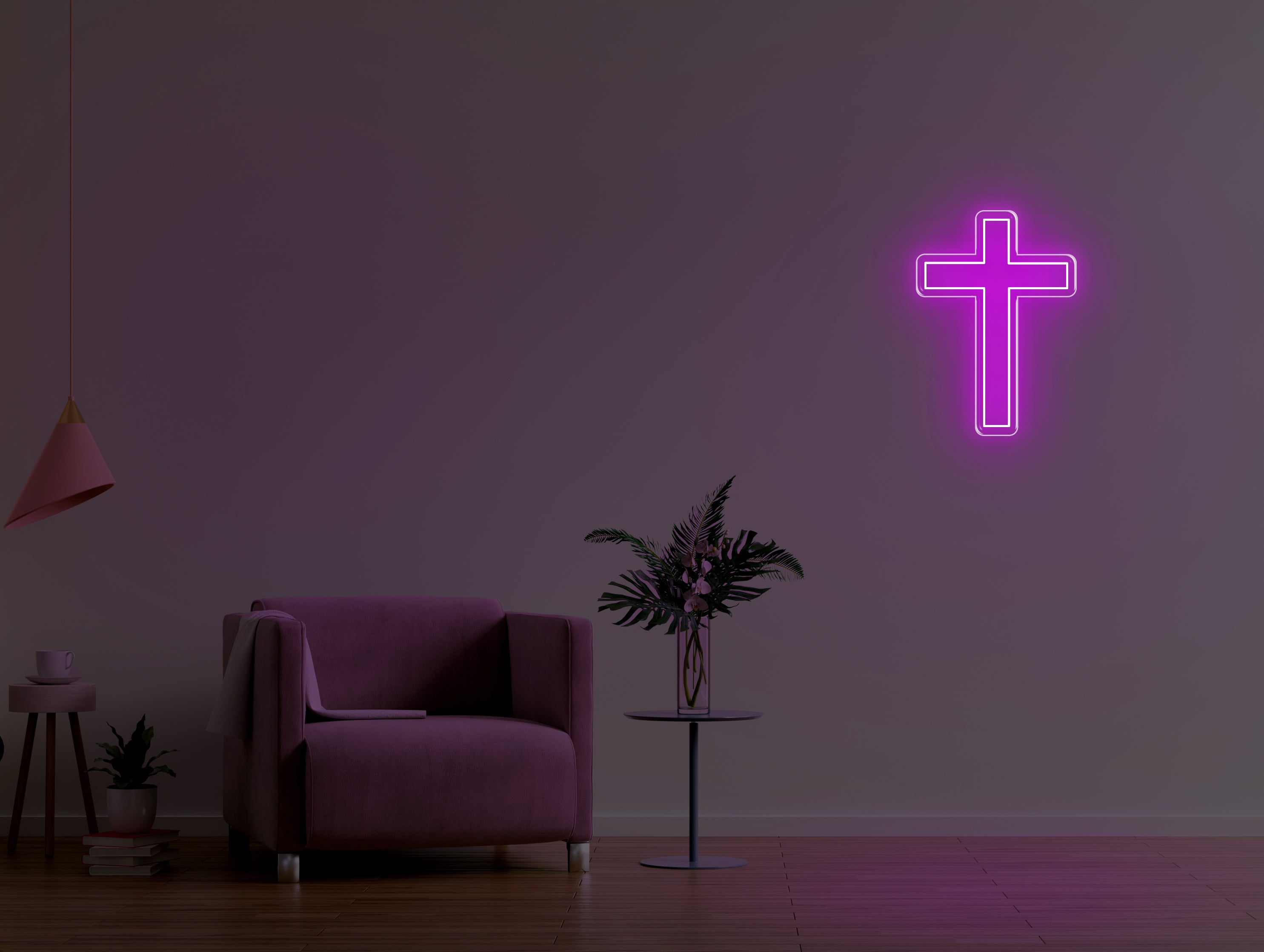 Christianity LED neon sign