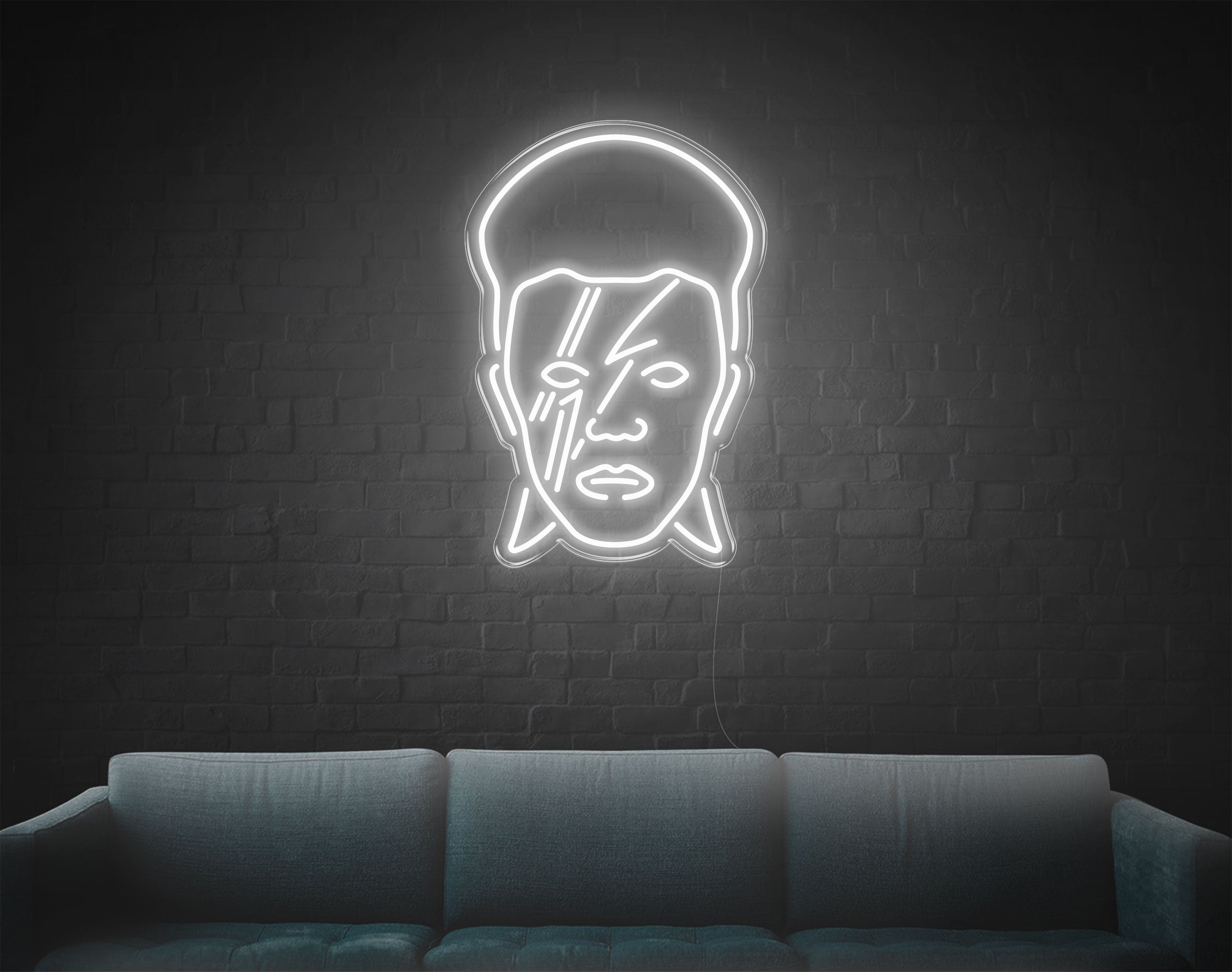 David Bowie LED Neon Sign