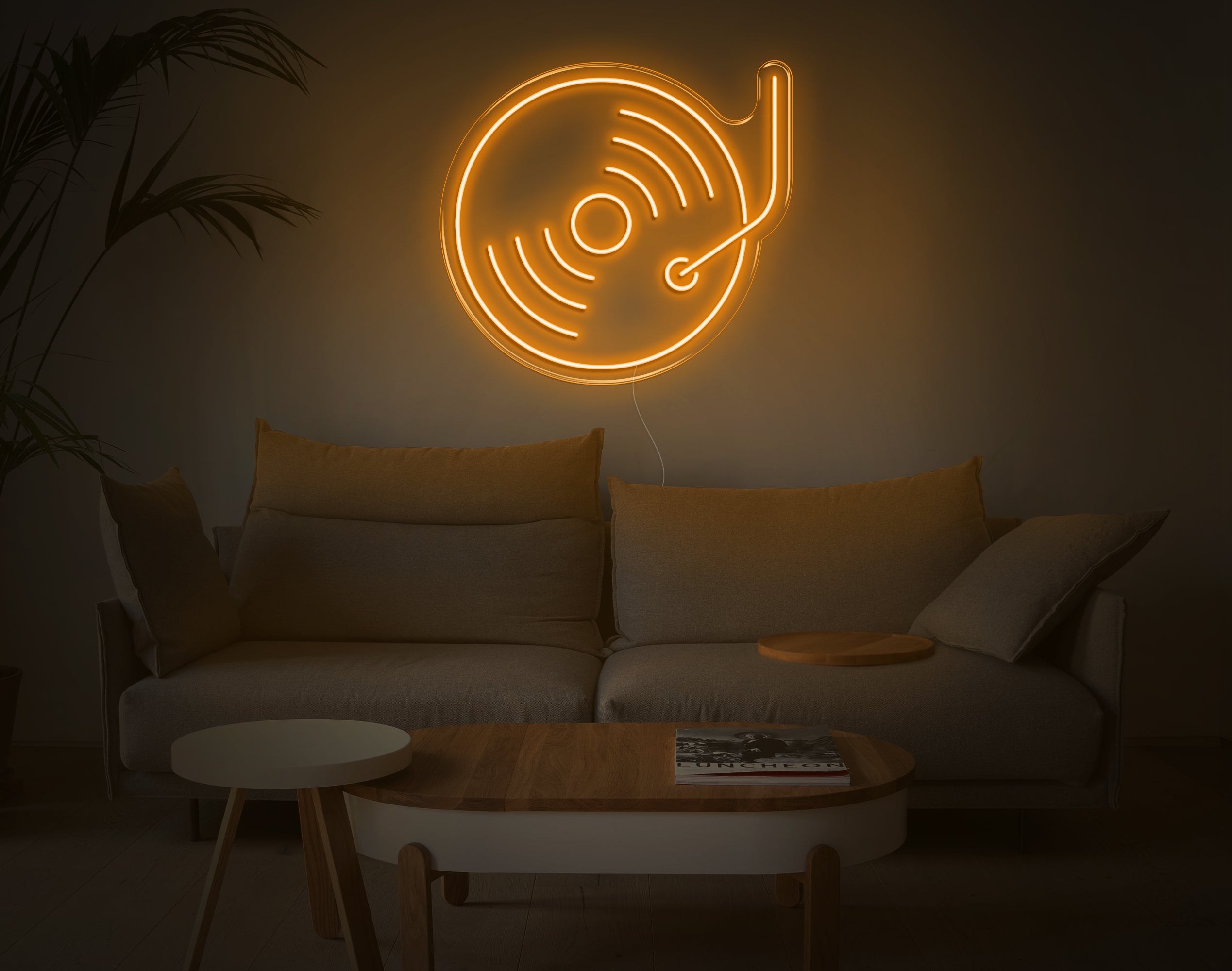 Disc LED Neon Sign!