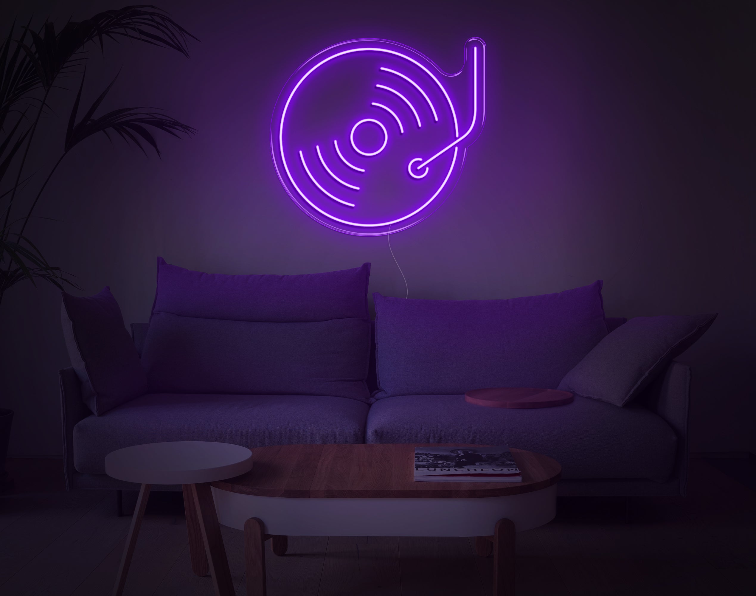 Disc LED Neon Sign!