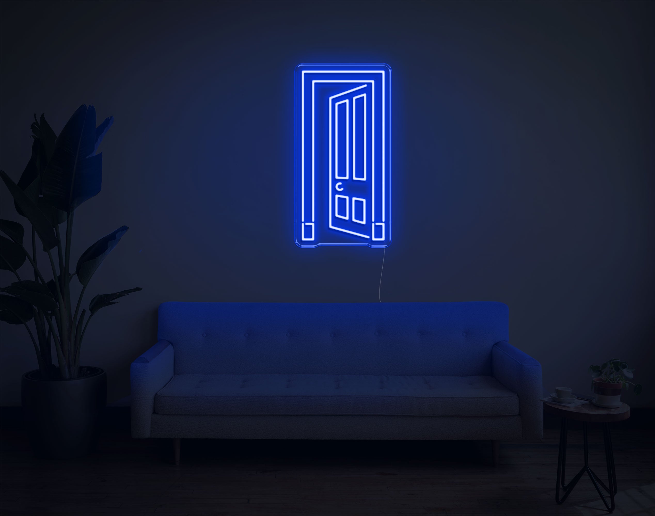 Door LED Neon Sign