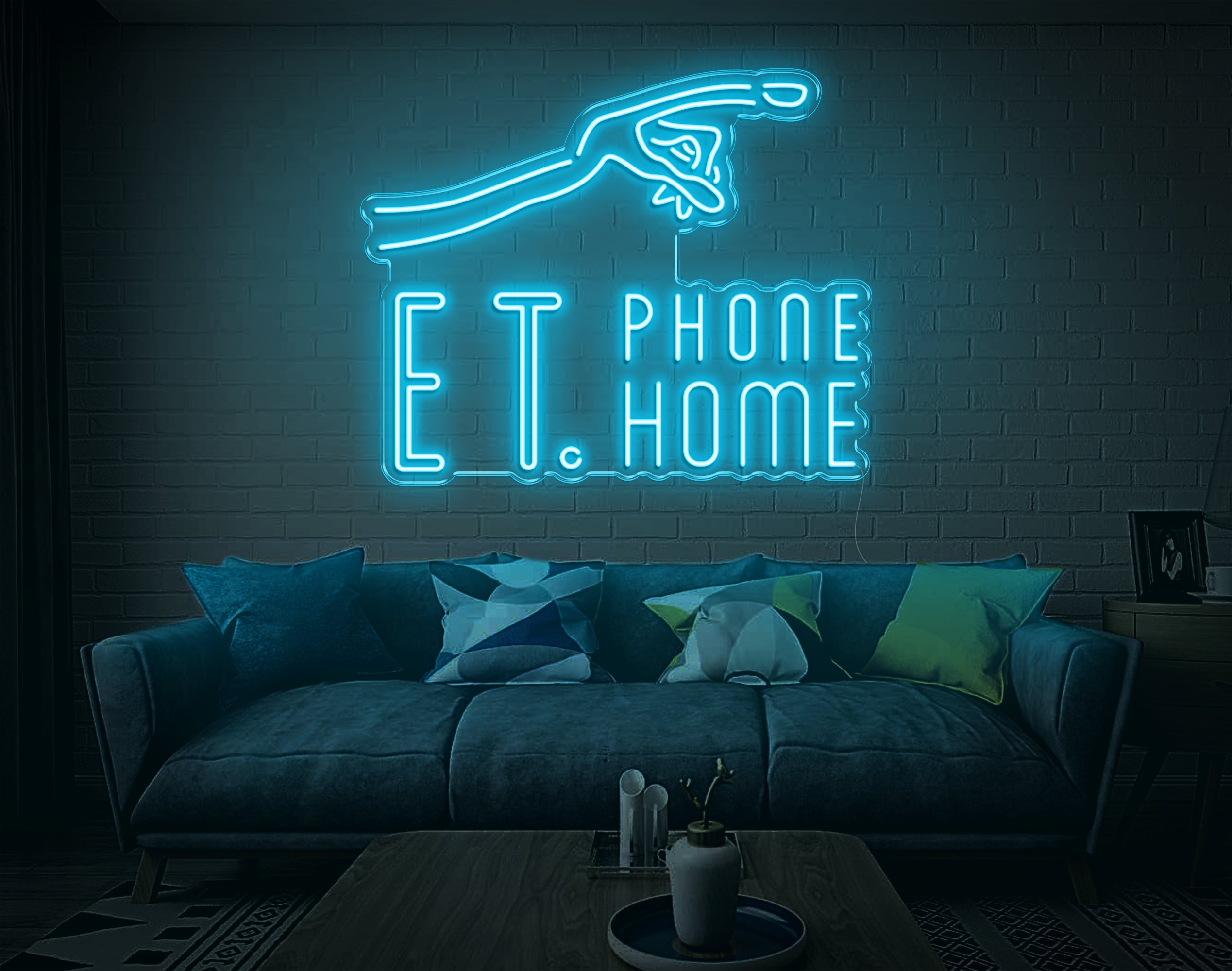 Et Phone Home LED Neon Sign