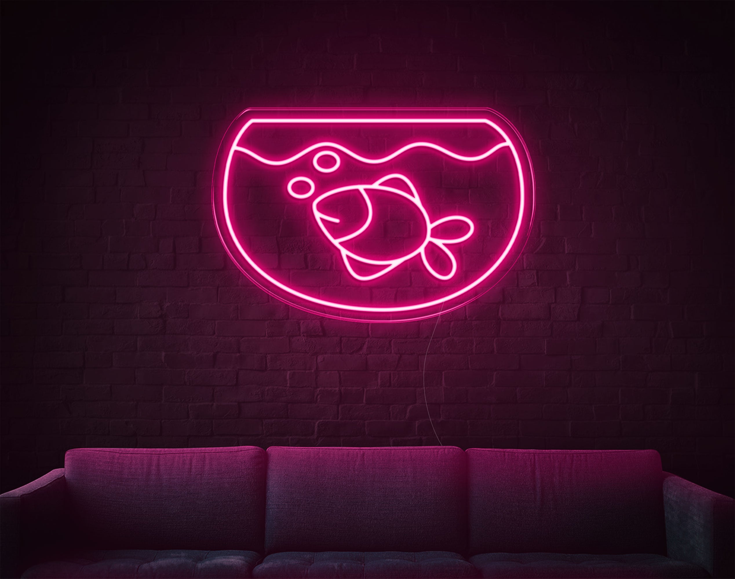 Fishtank LED Neon Sign