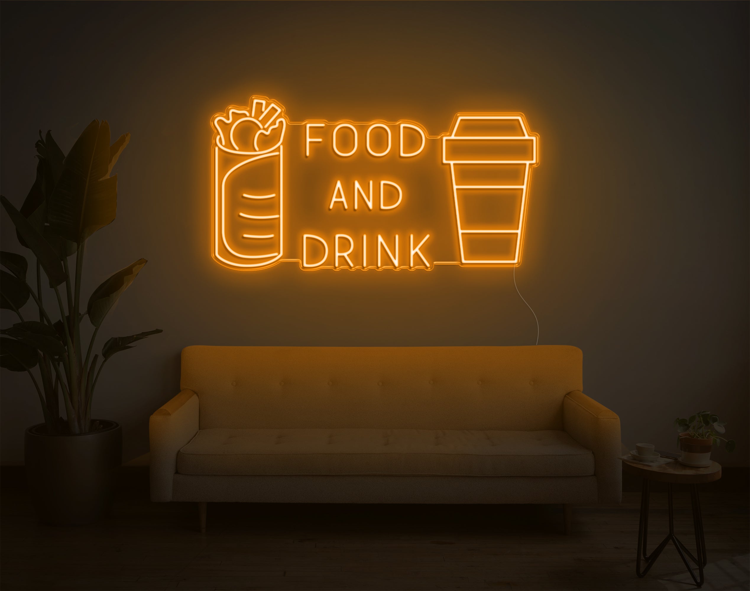 Food and Drink LED Neon Sign