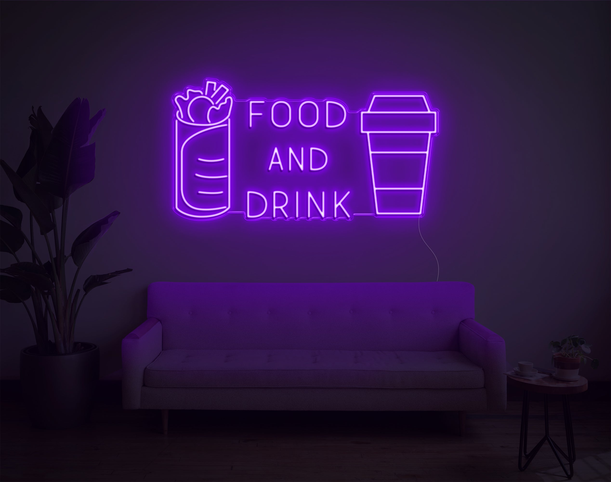 Food and Drink LED Neon Sign