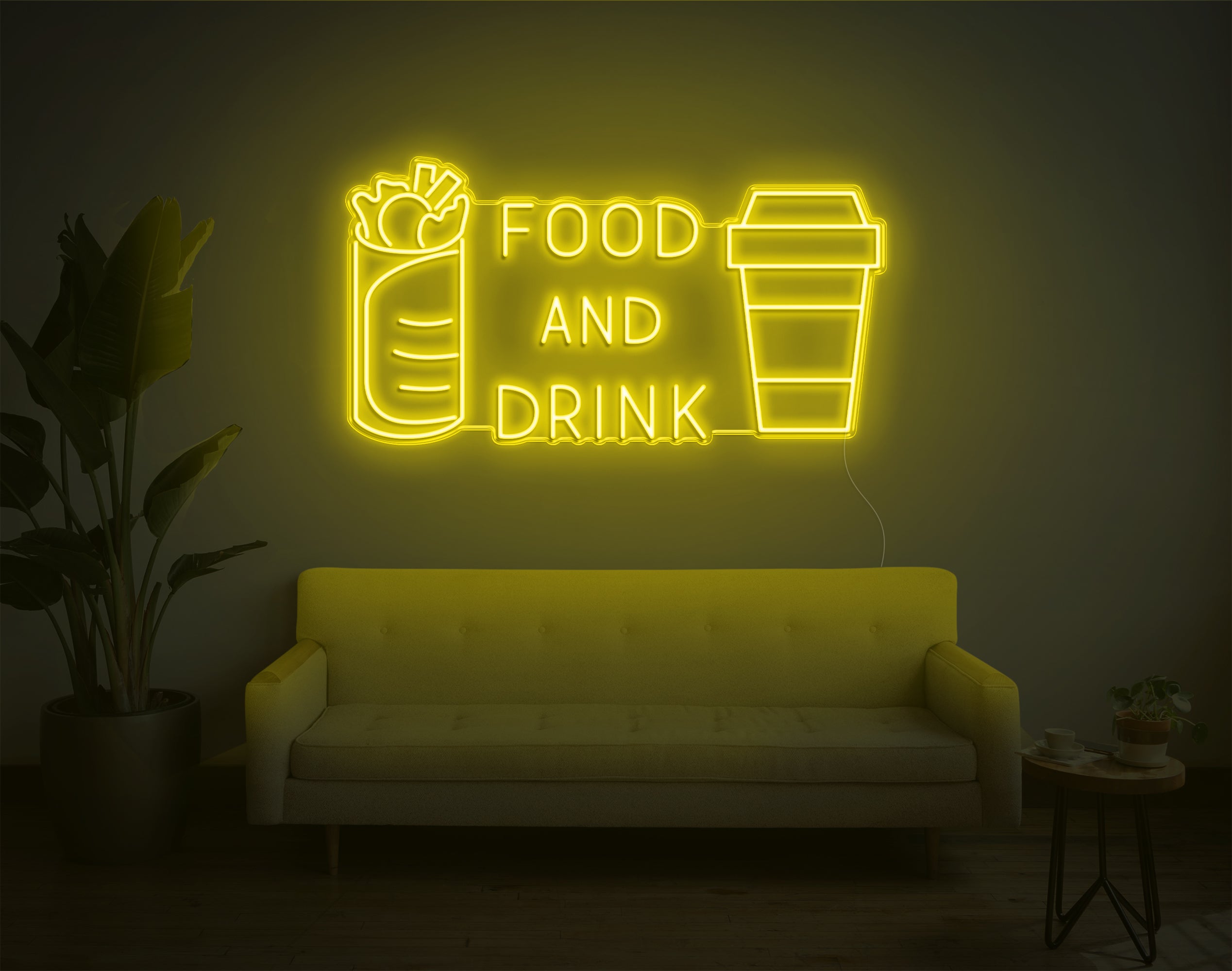 Food and Drink LED Neon Sign