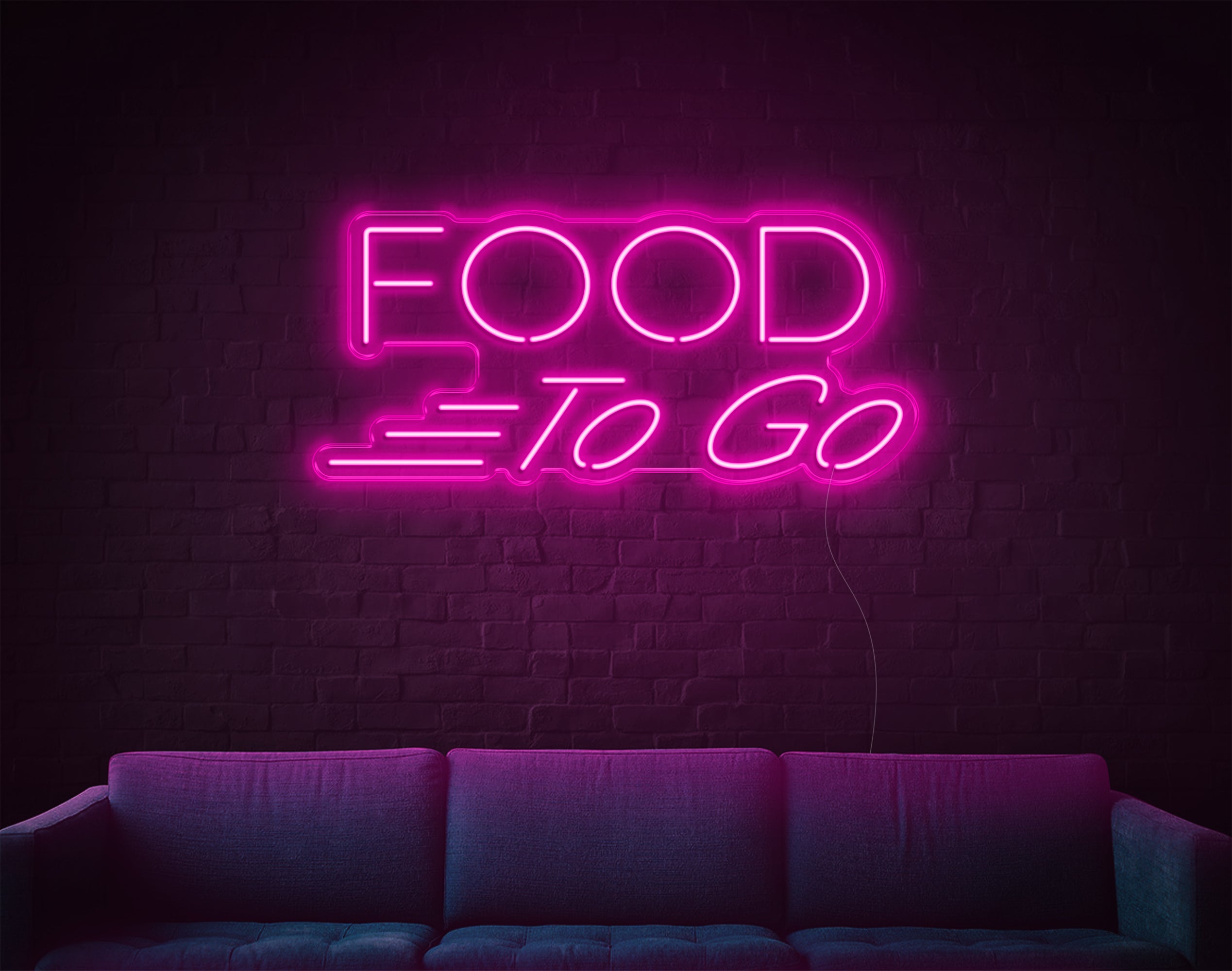 Food To Go LED Neon Sign