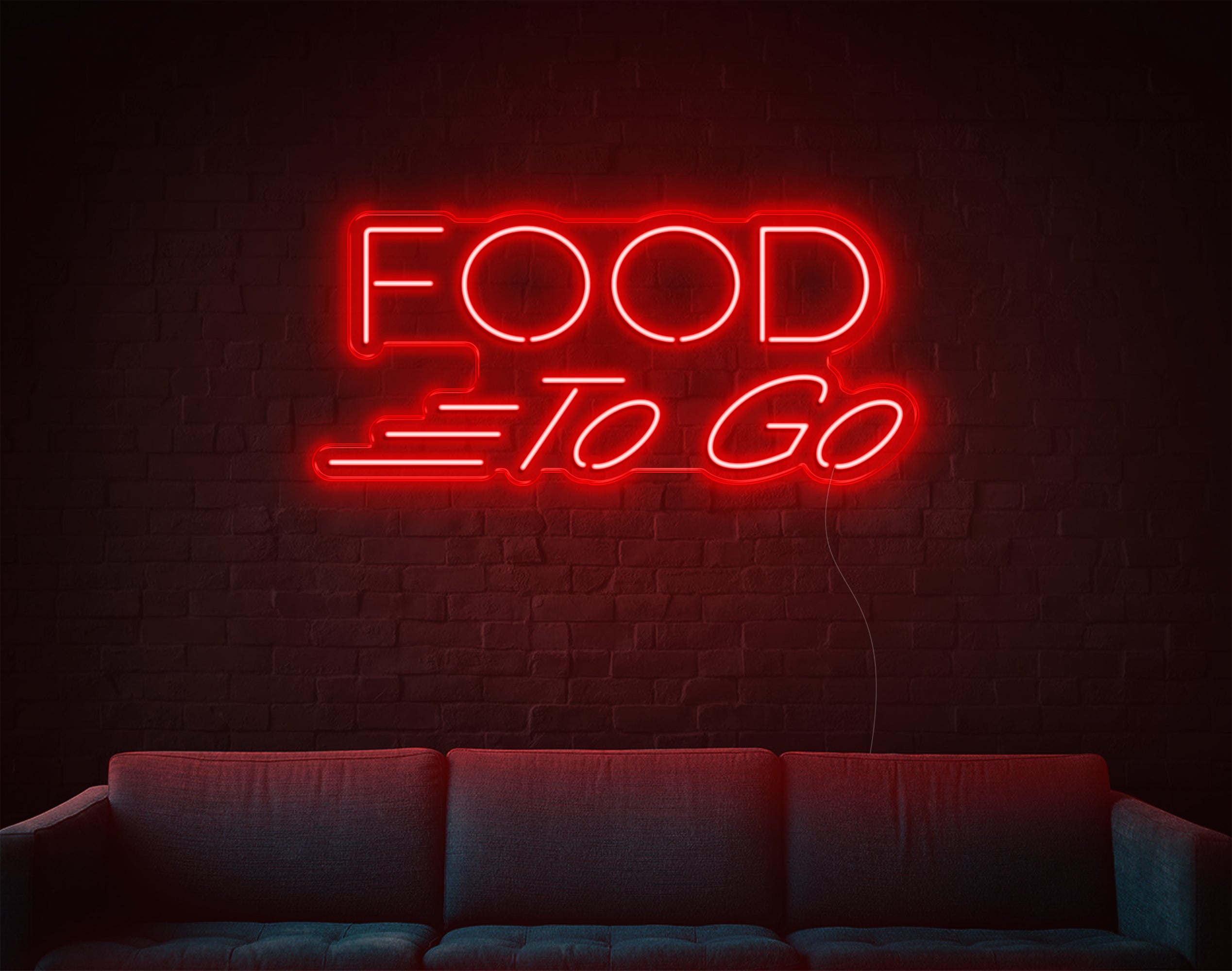 Food To Go LED Neon Sign