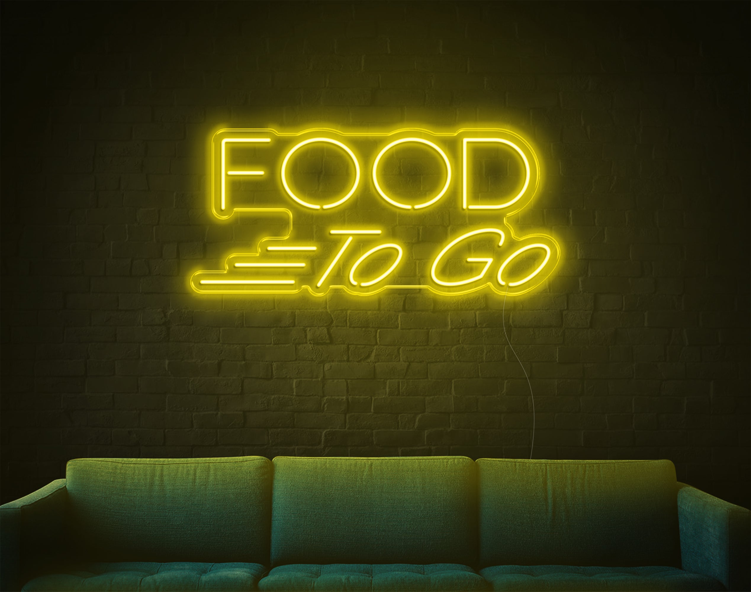 Food To Go LED Neon Sign