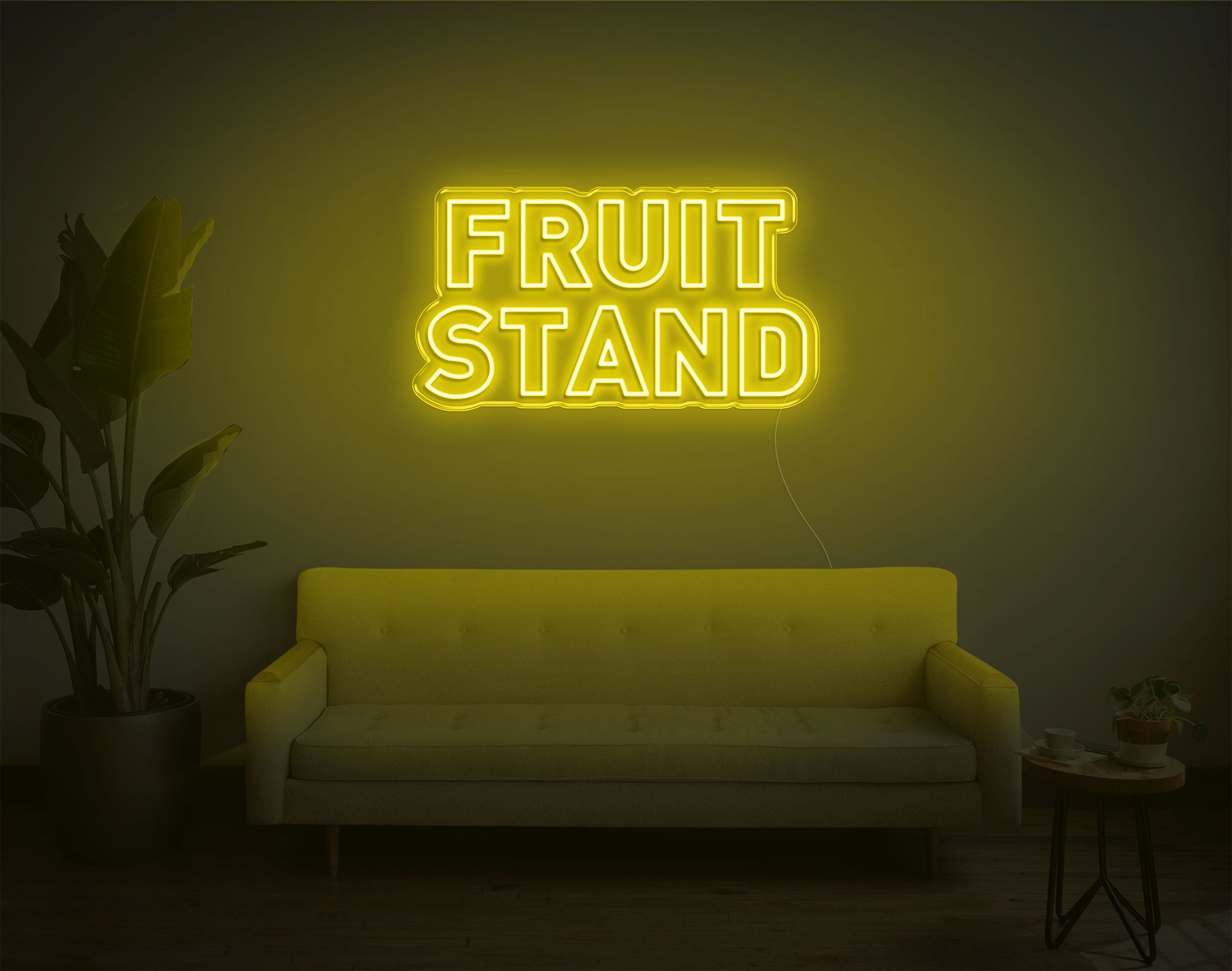 Fruit Stand LED Neon Sign