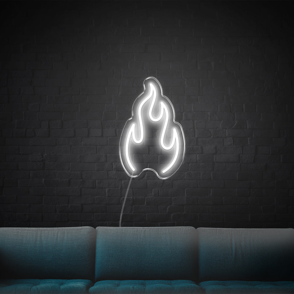 Fire LED Neon Sign