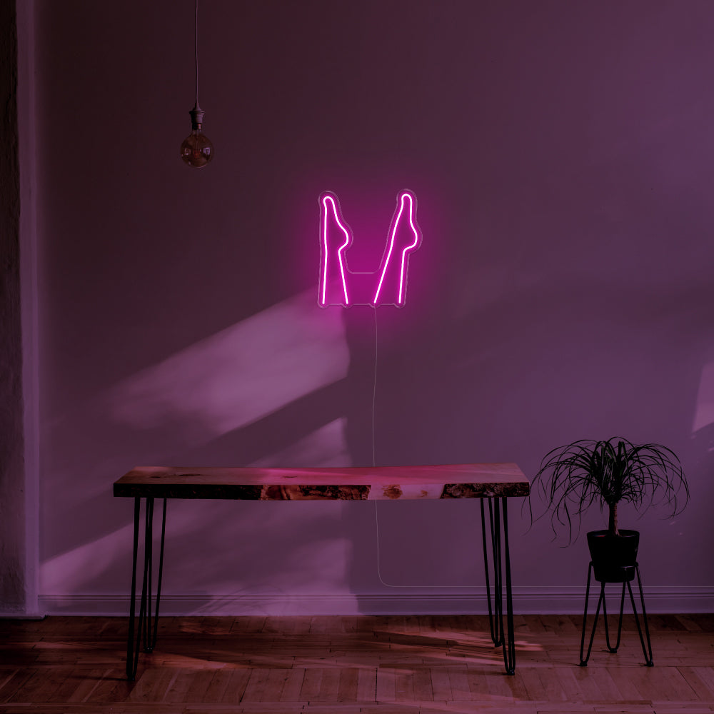 Legs LED Neon Sign