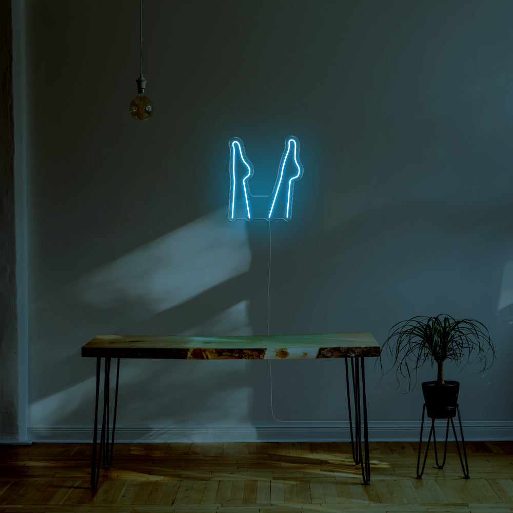 Legs LED Neon Sign