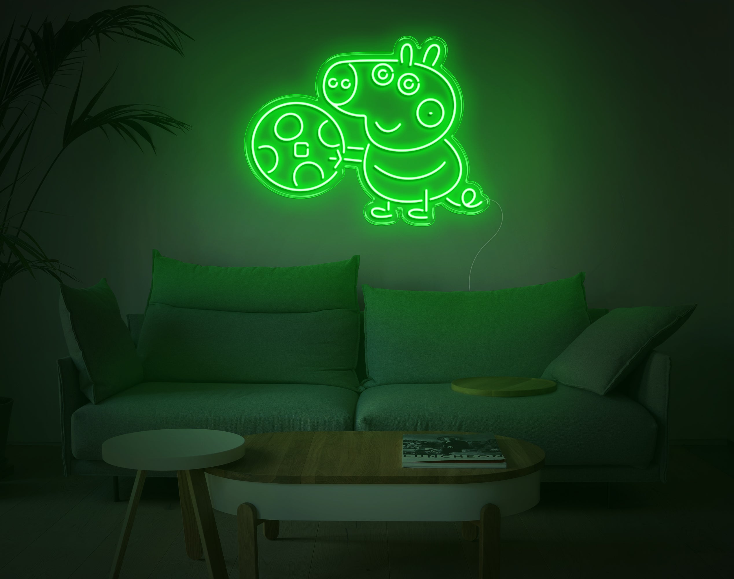 George Pig LED Neon Sign