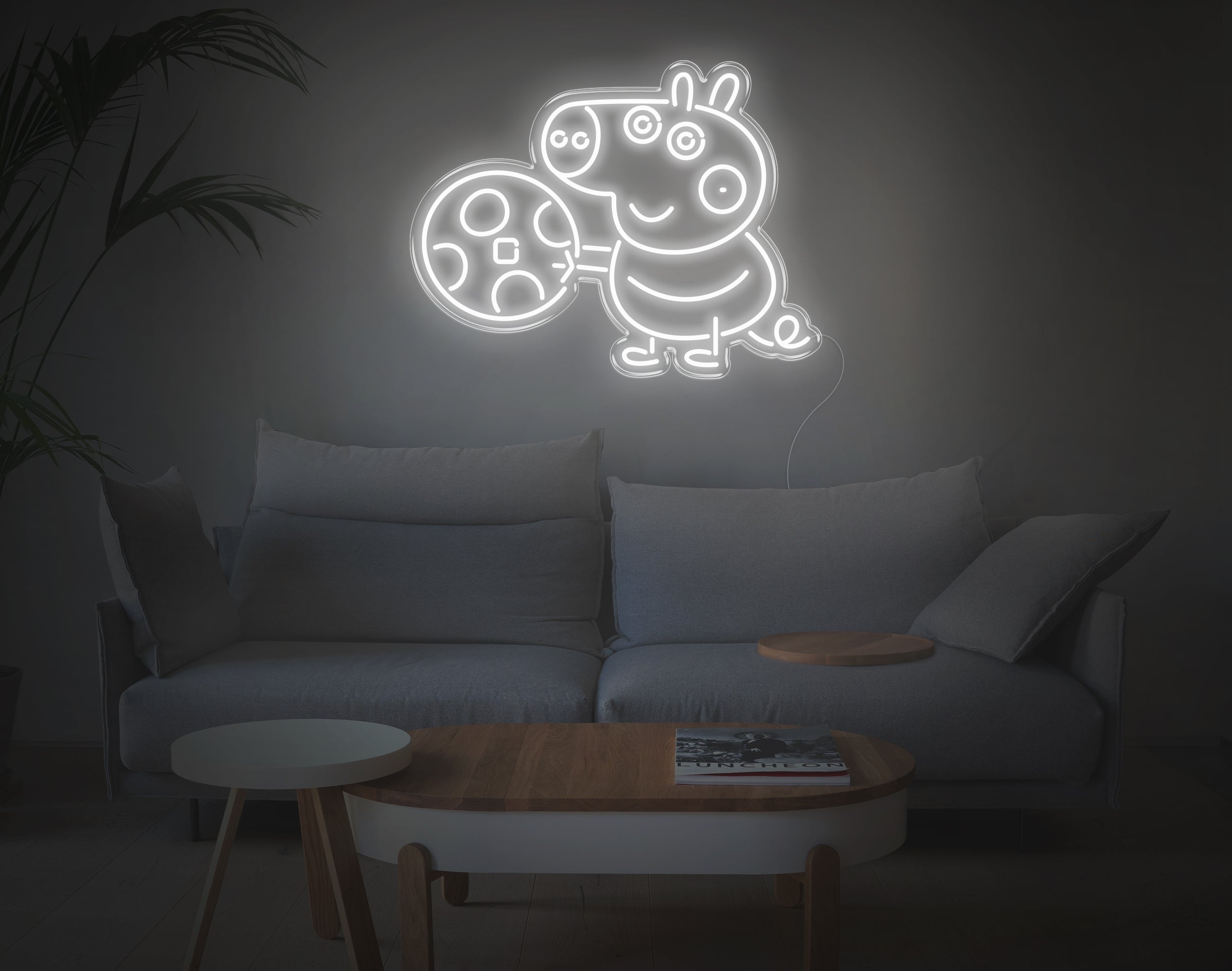 George Pig LED Neon Sign