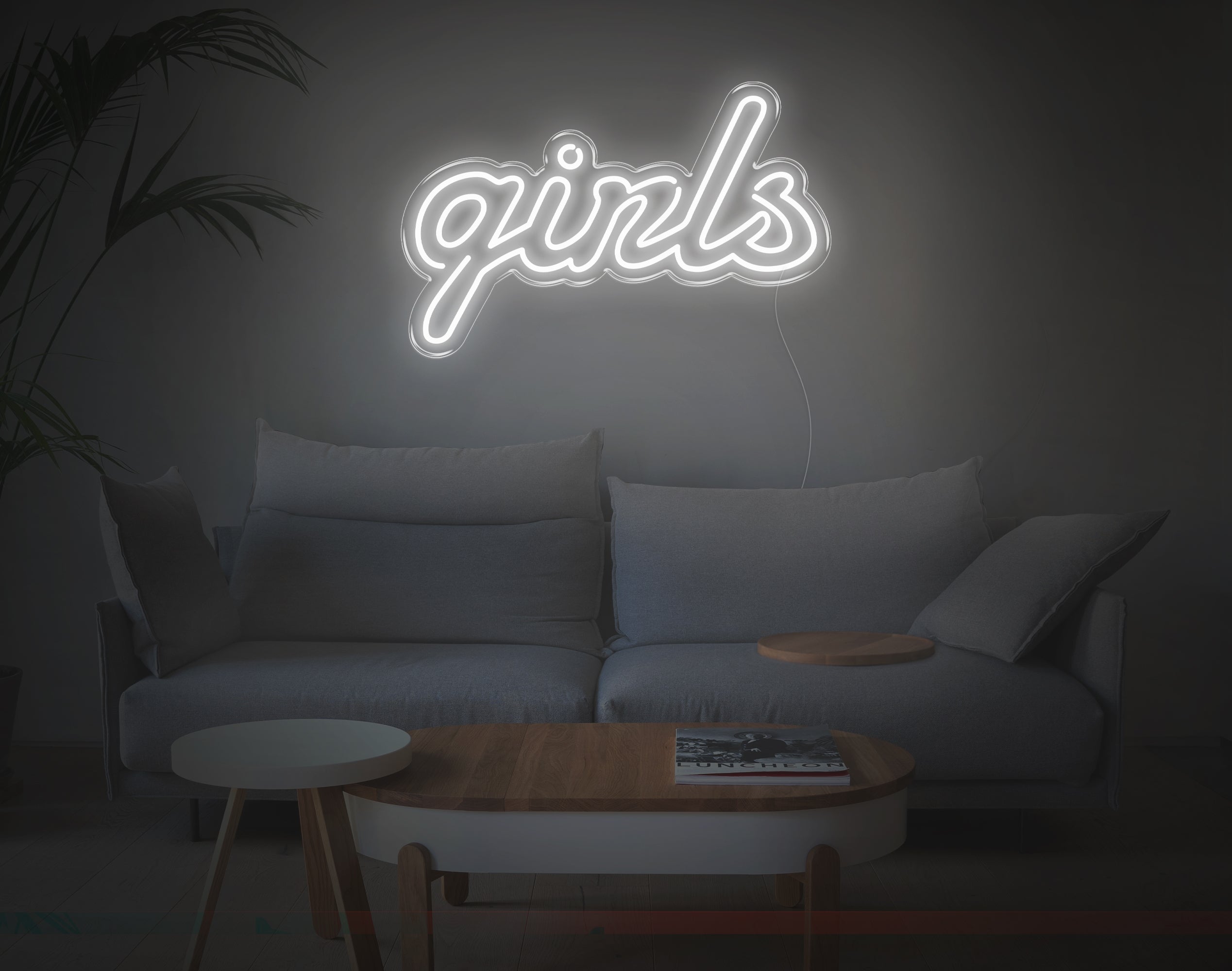 Girls LED Neon Sign