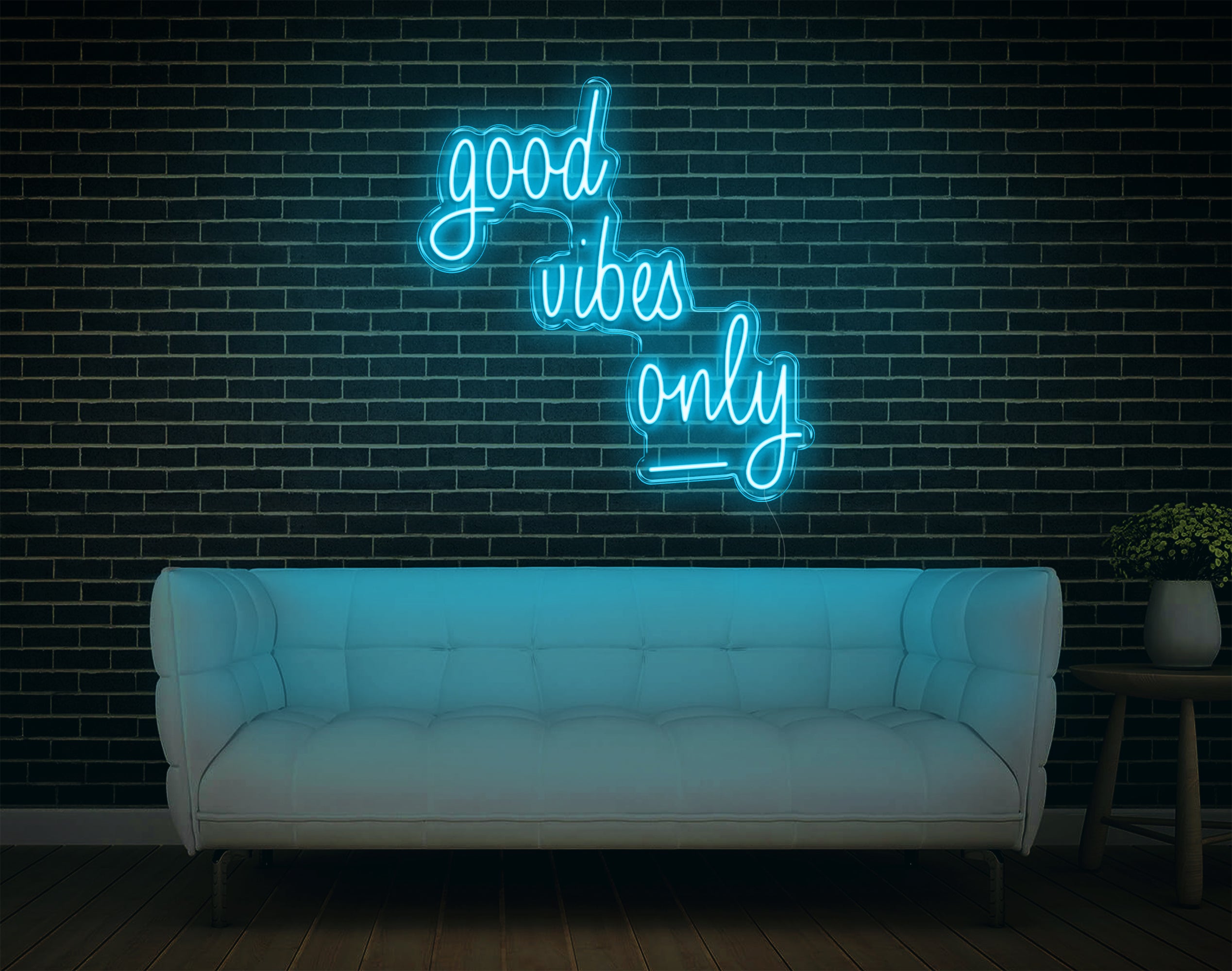 Good Vibes Only V1 LED Neon Sign