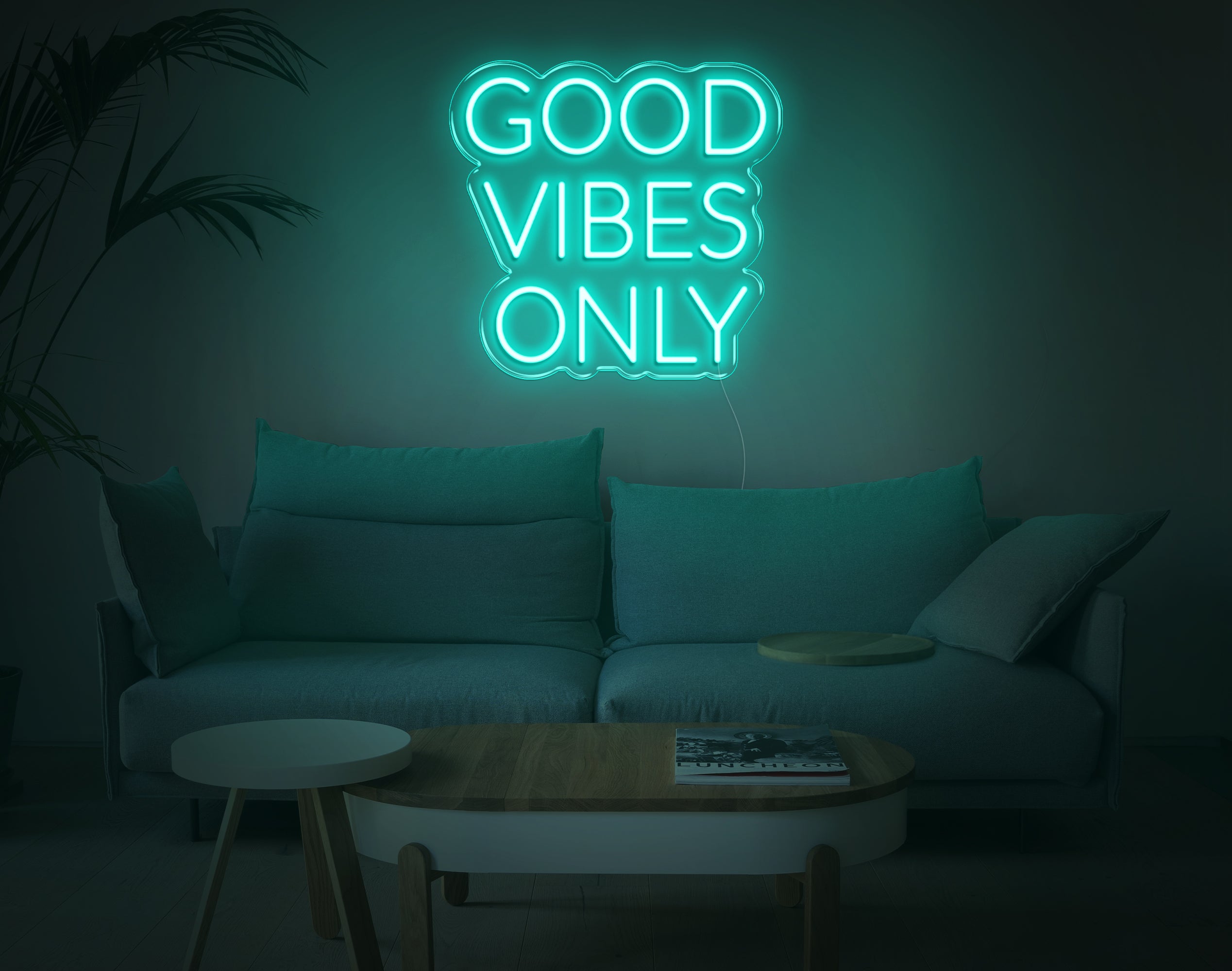 Good Vibes Only V2 LED Neon Sign