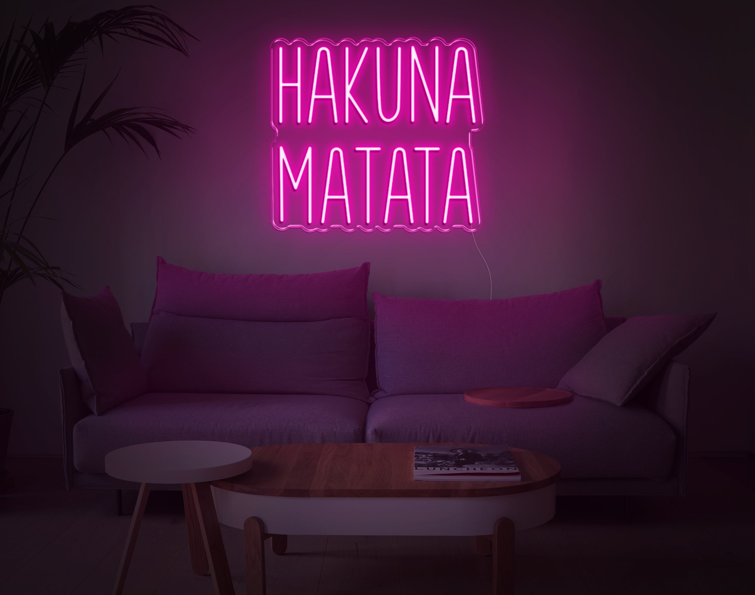 Hakuna Matata V2 LED Neon Sign