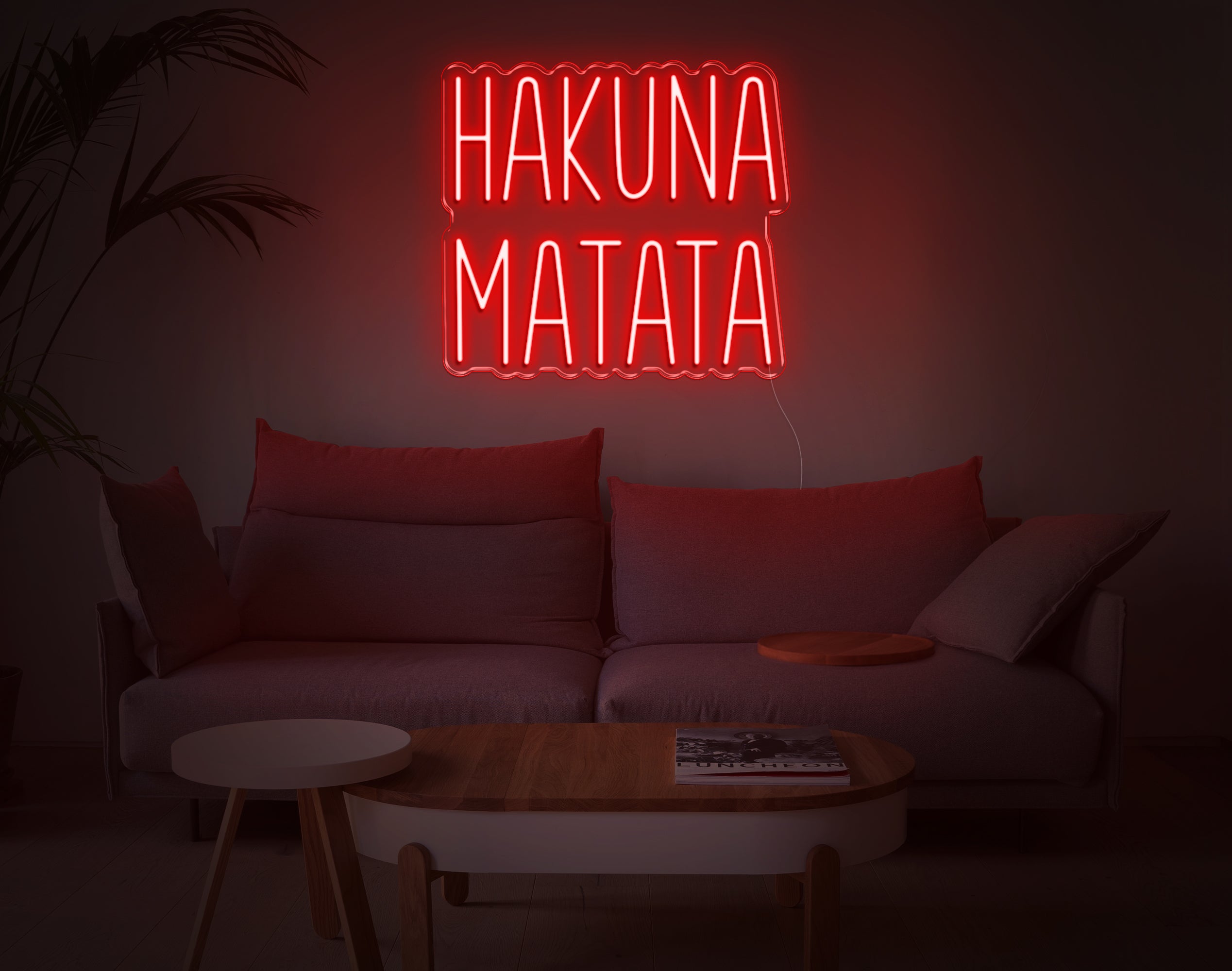 Hakuna Matata V2 LED Neon Sign