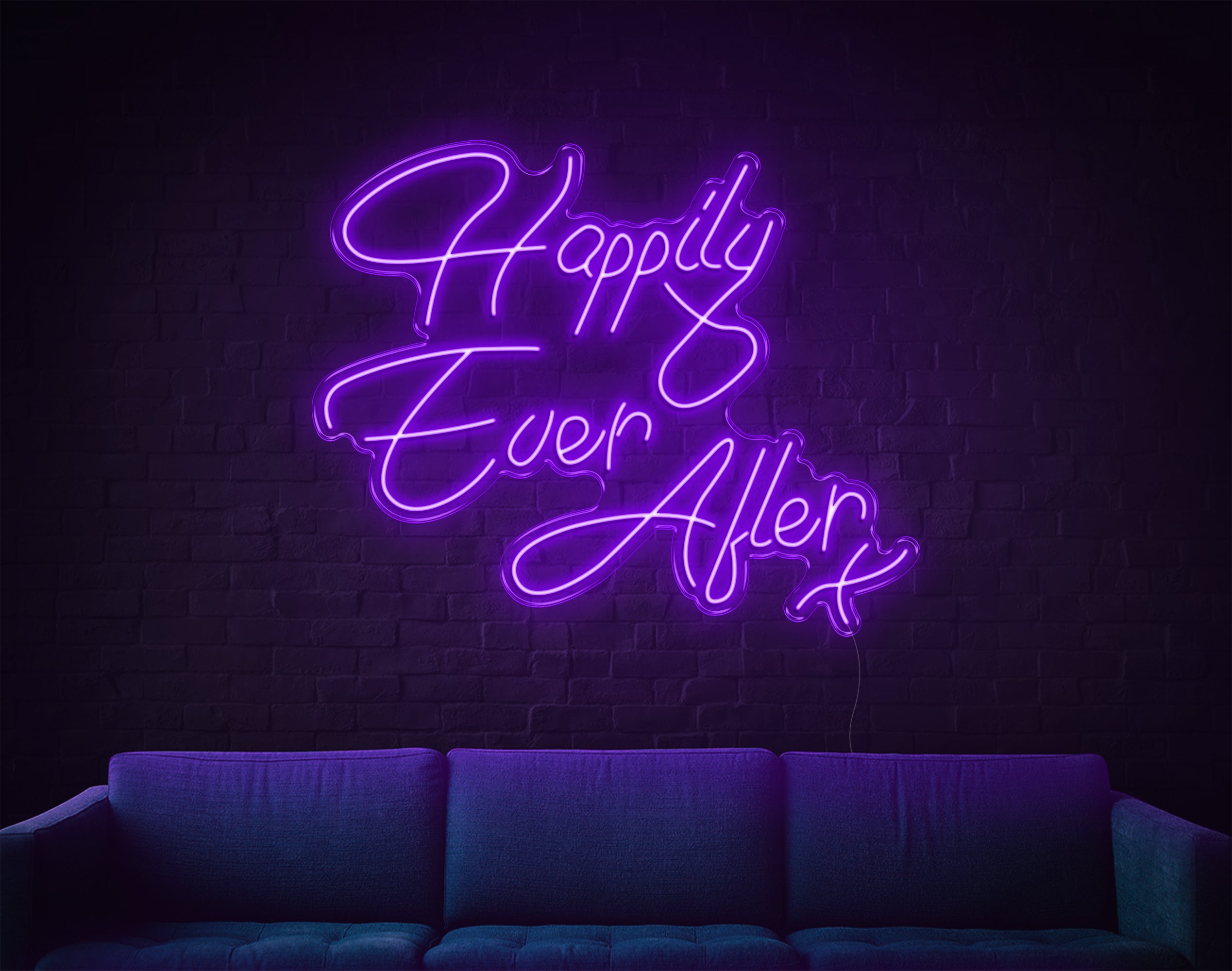 Happily Ever After LED Neon Sign