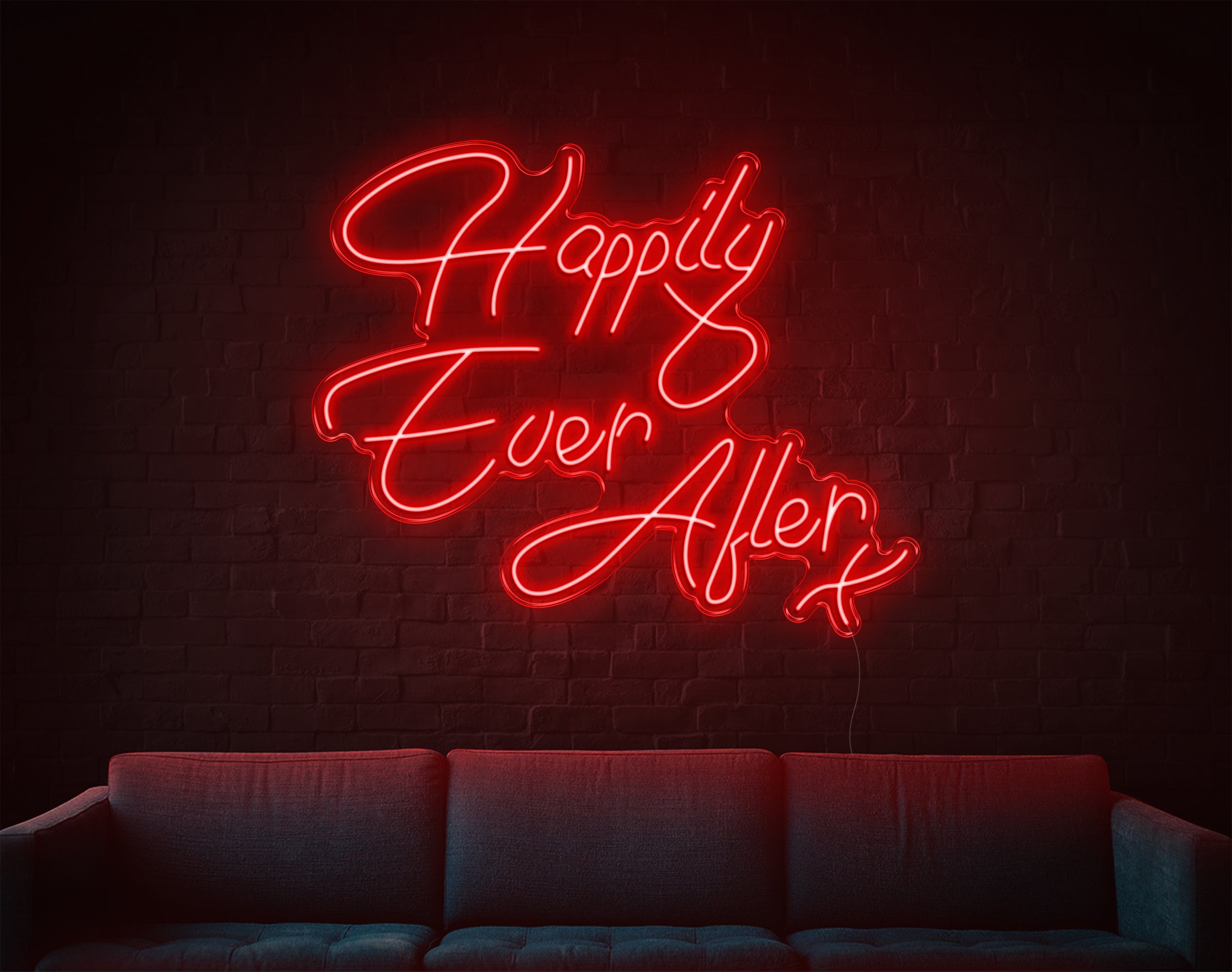 Happily Ever After LED Neon Sign