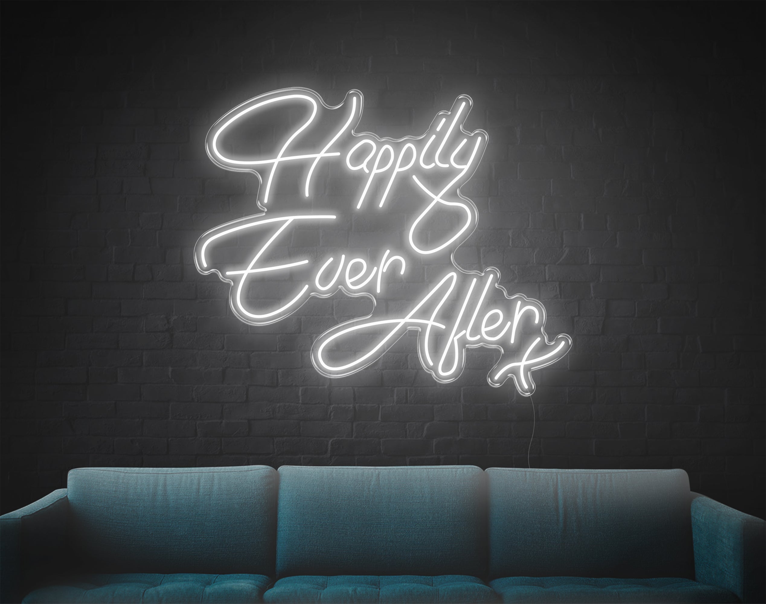 Happily Ever After LED Neon Sign