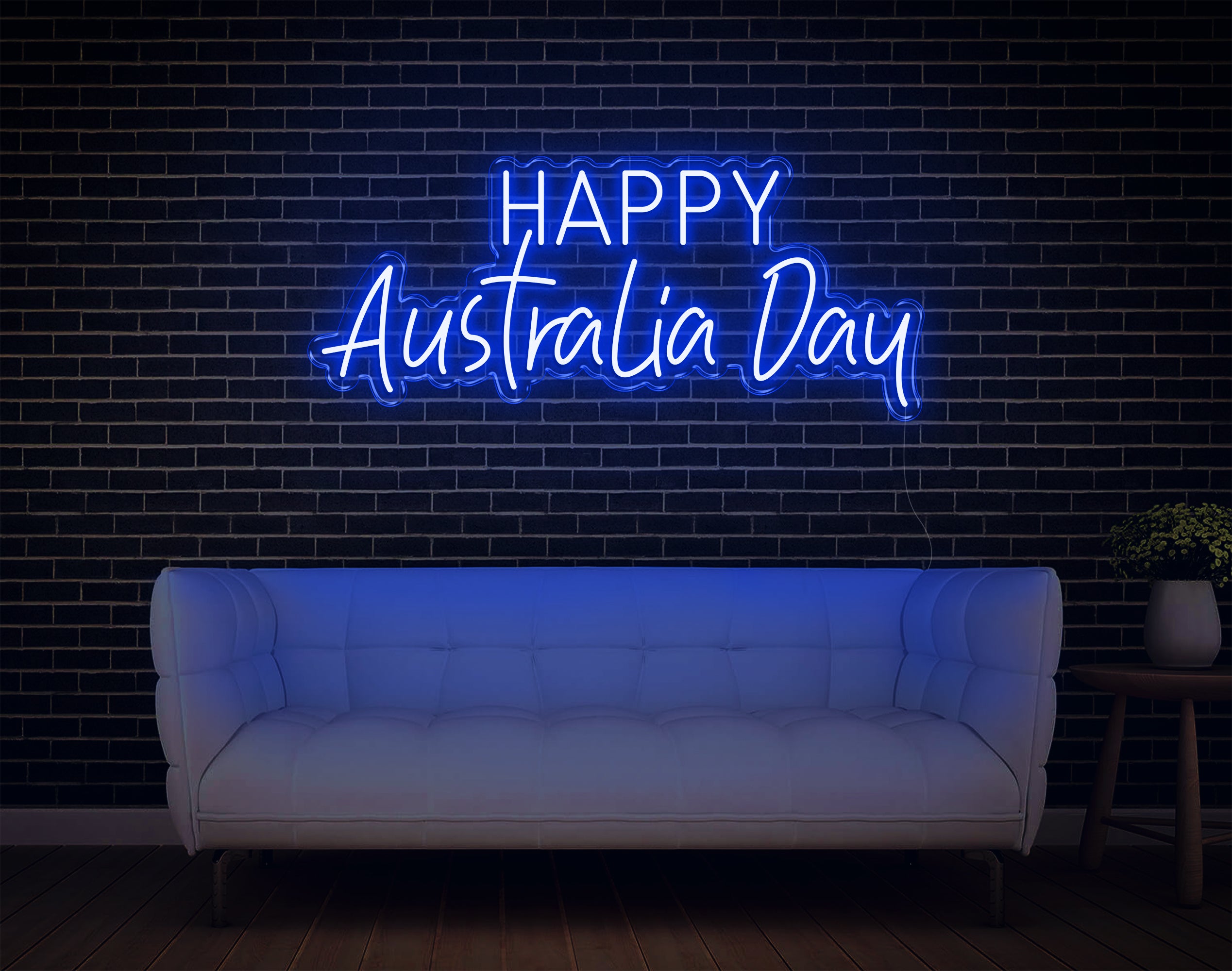 Happy Australia Day LED Neon Sign